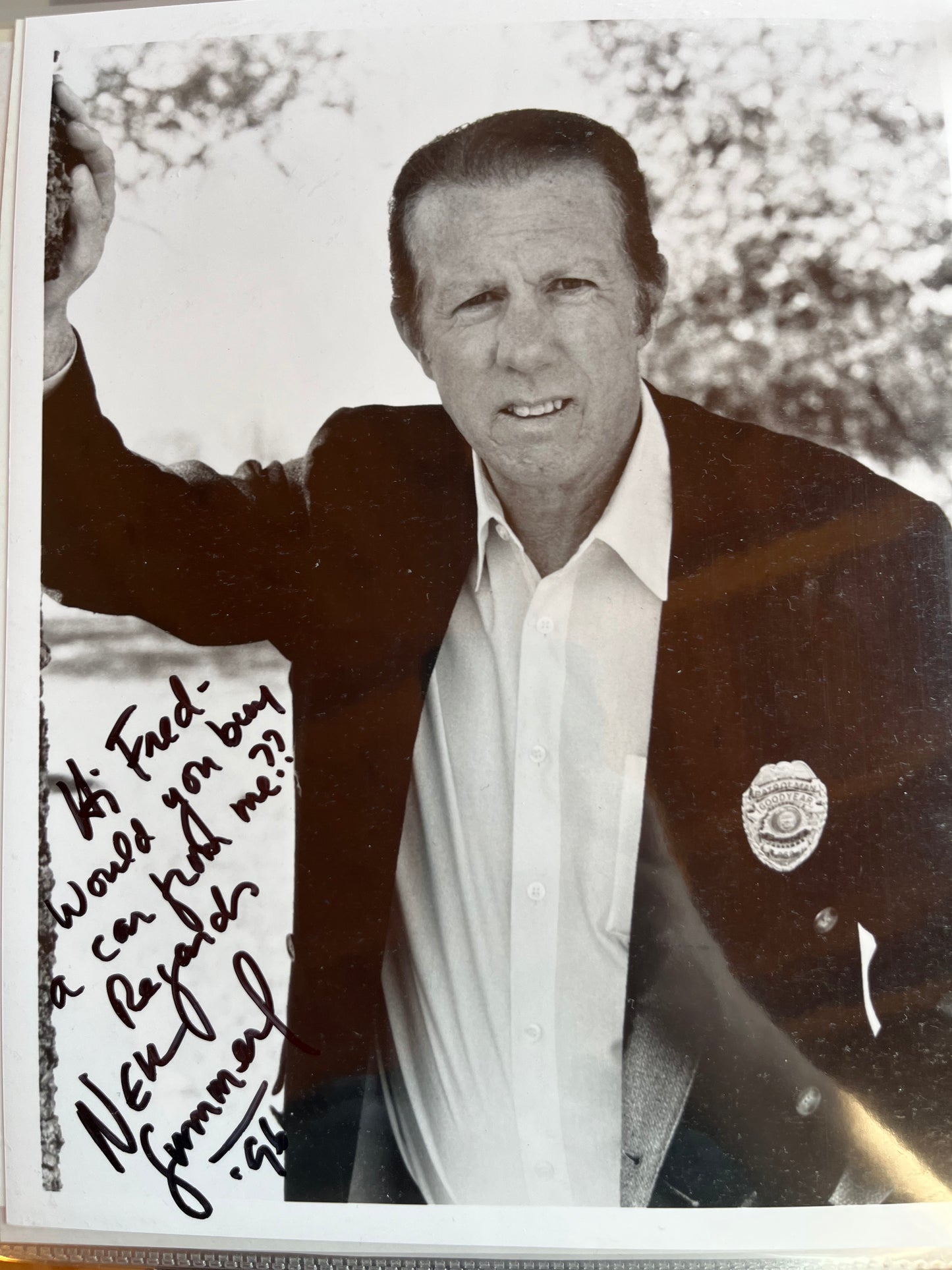 NEIL SUMMERS, stuntman on ROBOCOP, autograph