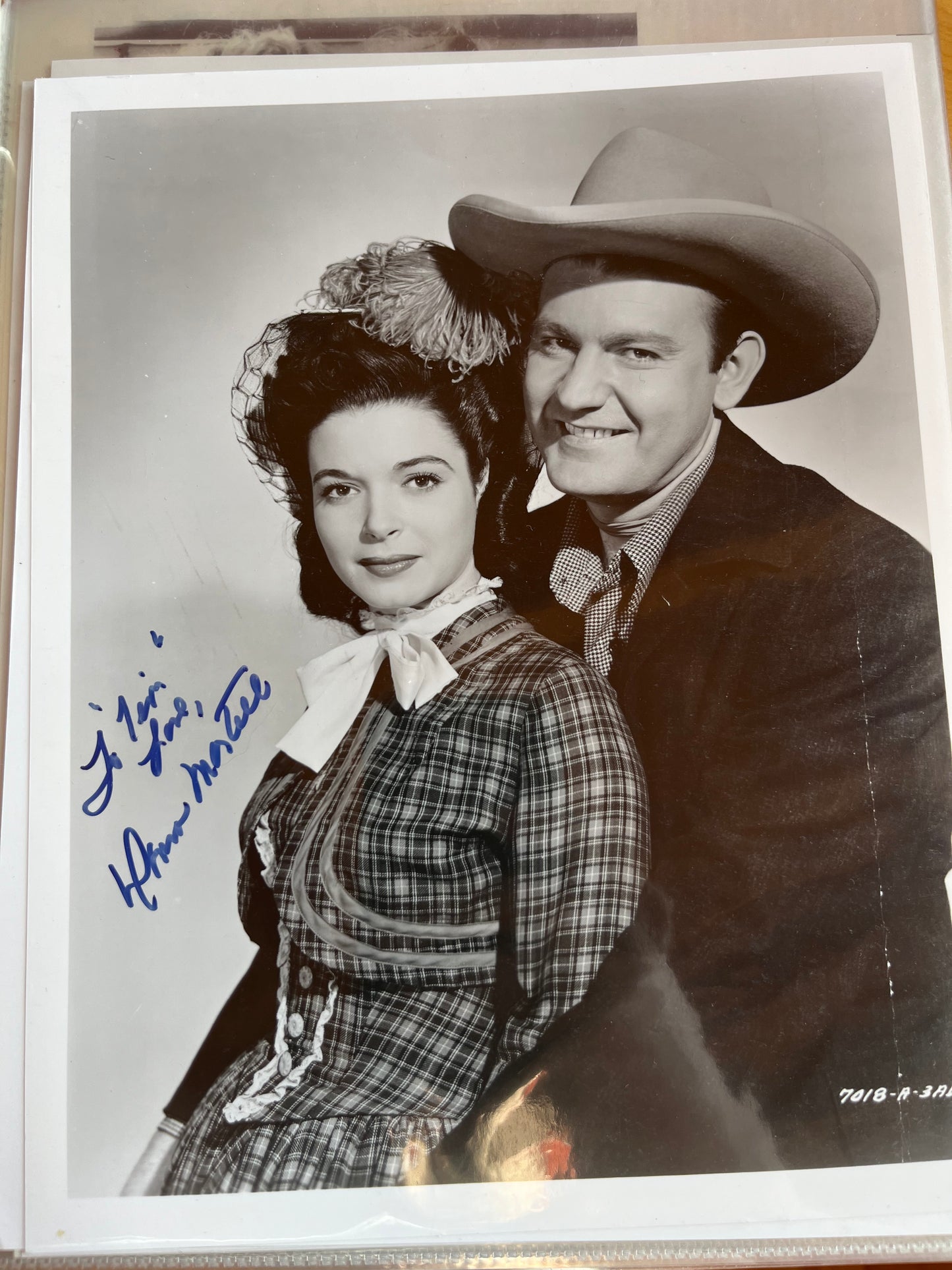 DONNA MARTELL, actress, autograph