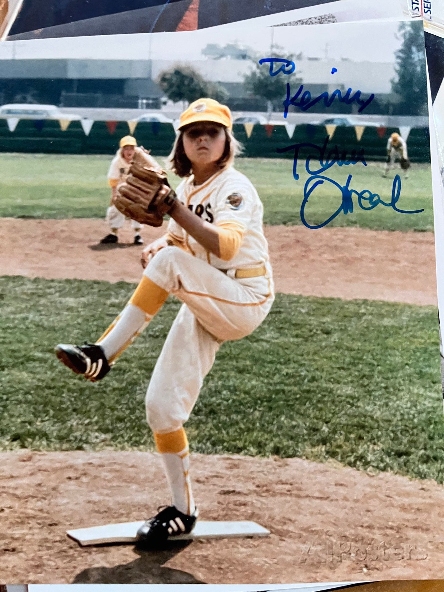 TATUM O'NEAL, Bad News Bears, Papermoon, autograph