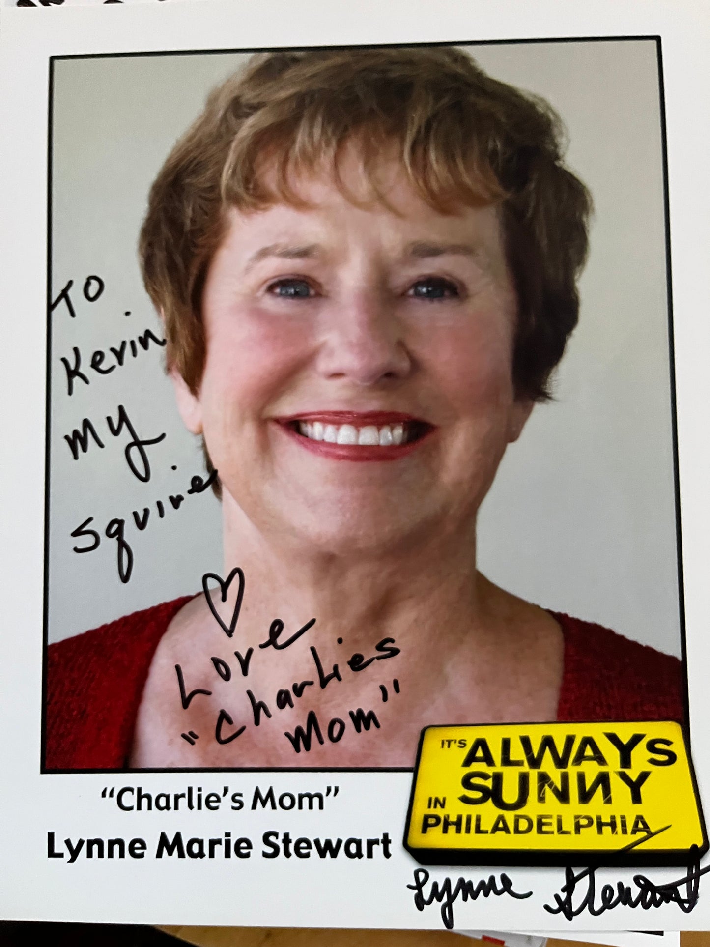 LYNNE MARIE STEWART, American Graffiti, Pee Wee's Playhouse, autograph