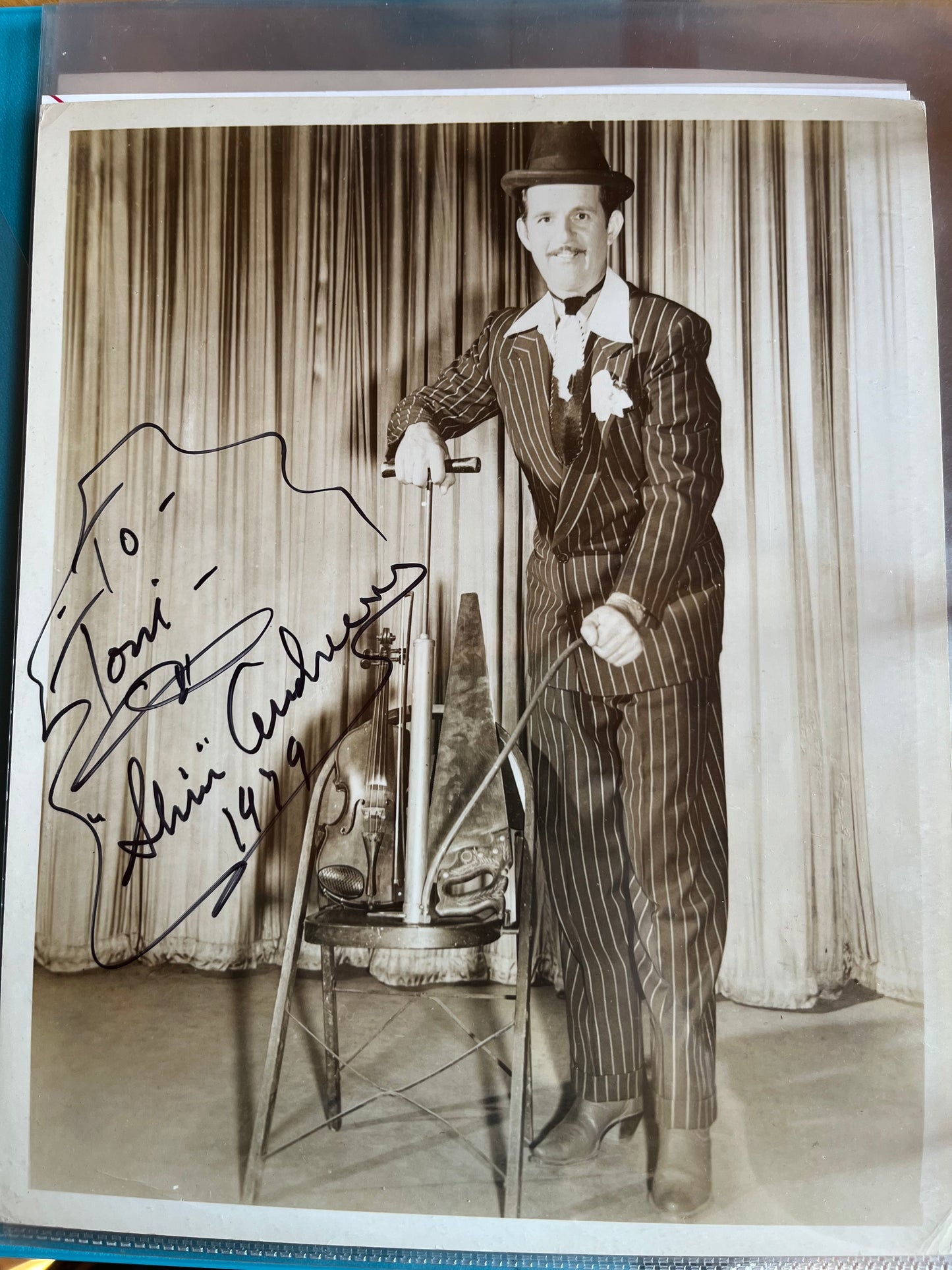 SLIM ANDREWS autograph