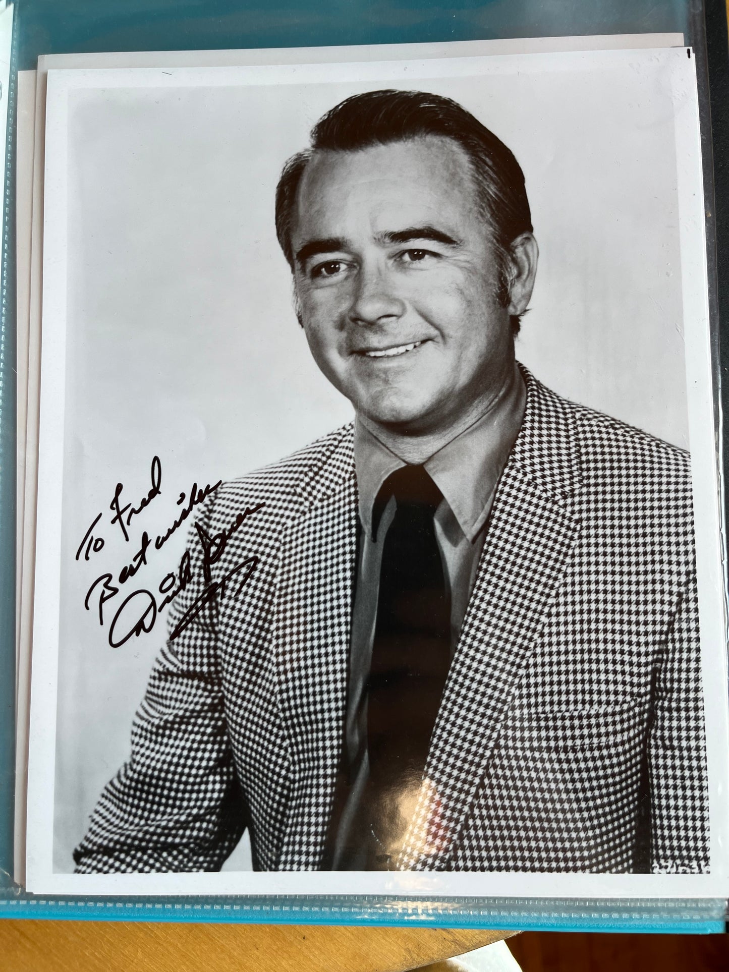 DICK (DICKIE) JONES, actor, voice of PINOCCHIO, autograph