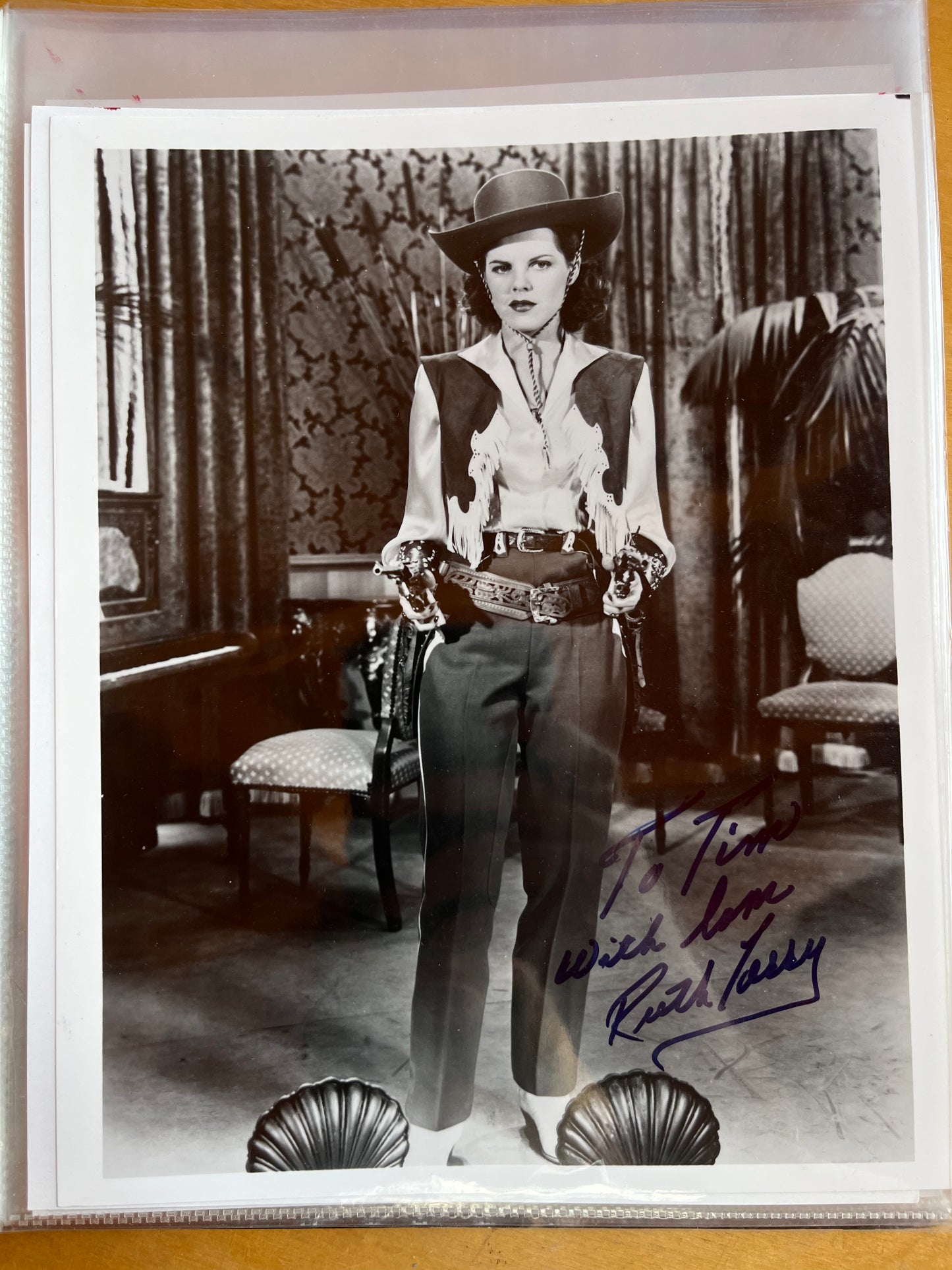 RUTH TERRY, actress, autograph