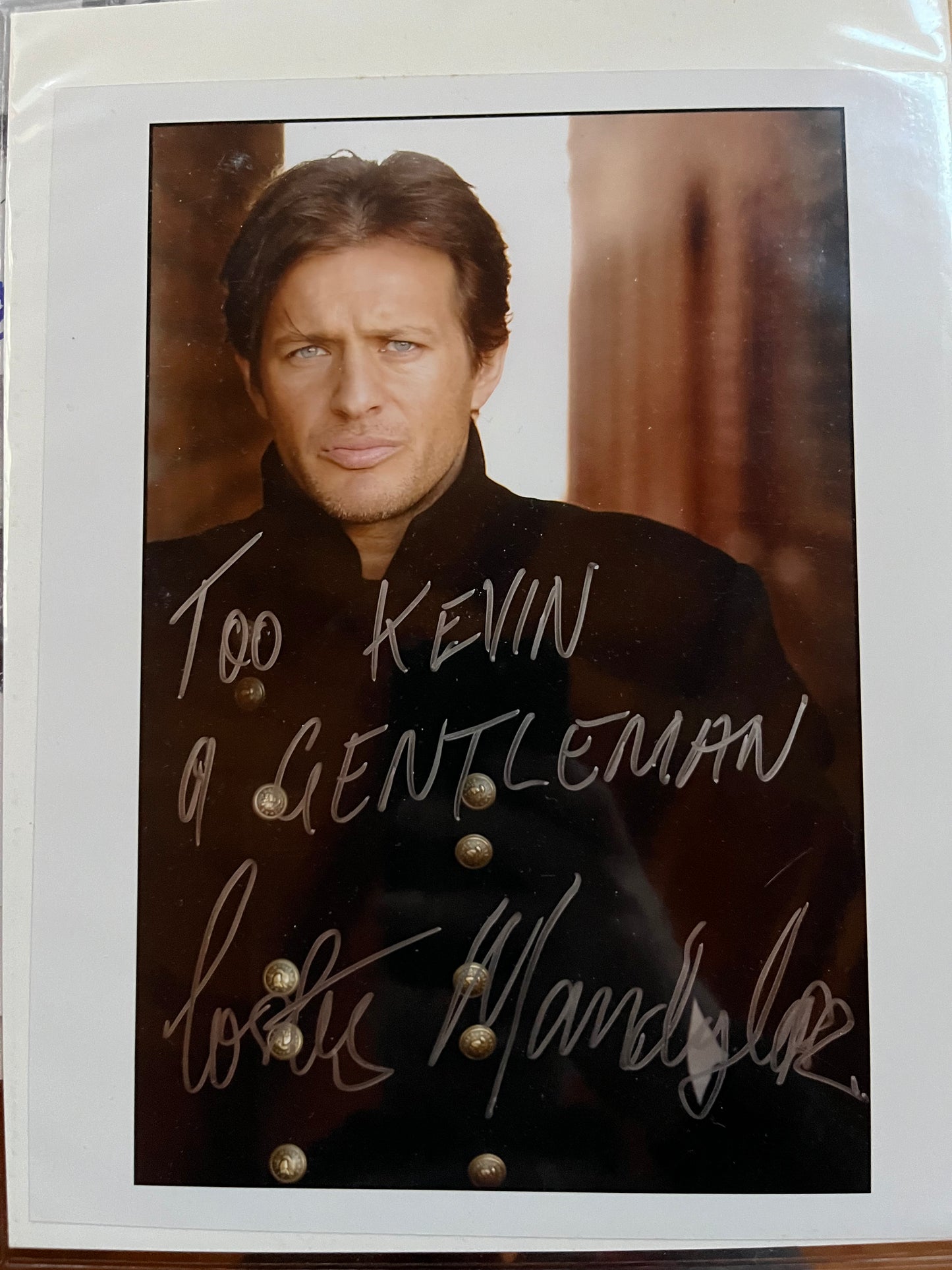 COSTAS MANDYLOR, autograph