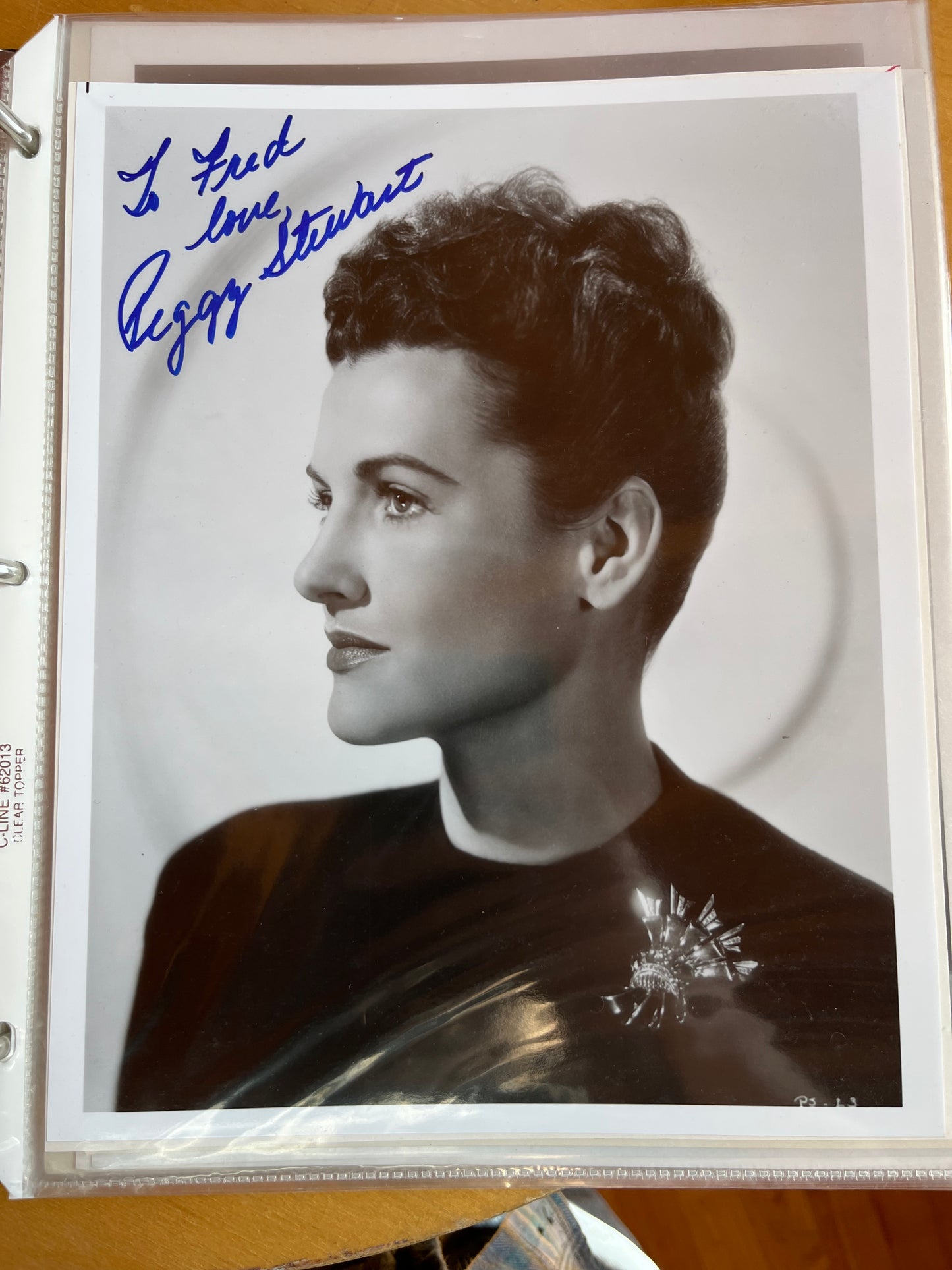 PEGGY STEWART, cowgirl actress, autograph