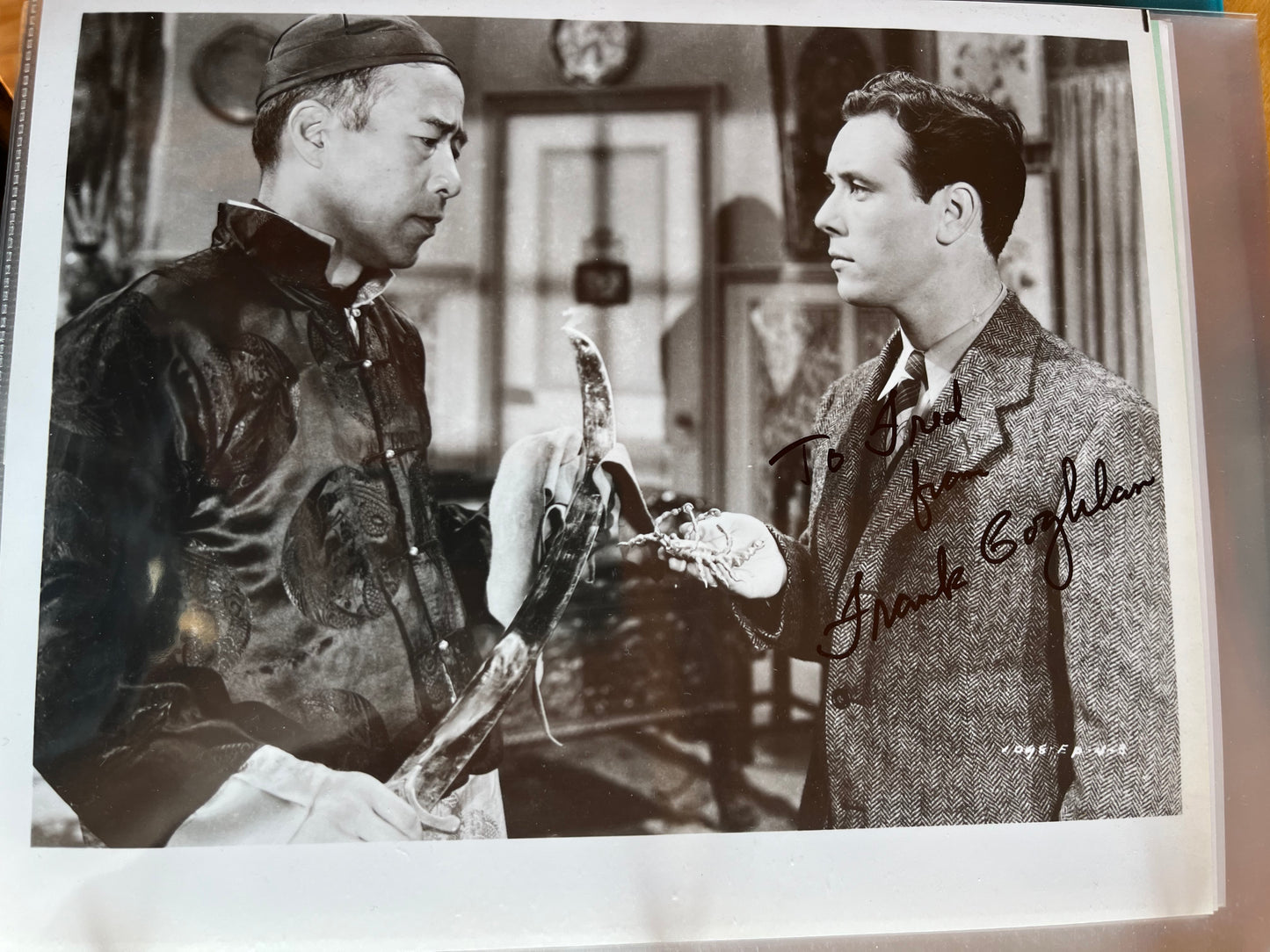 FRANK COGHLAN, The Adventures of Captain Marvel (cliffhanger serial), autograph