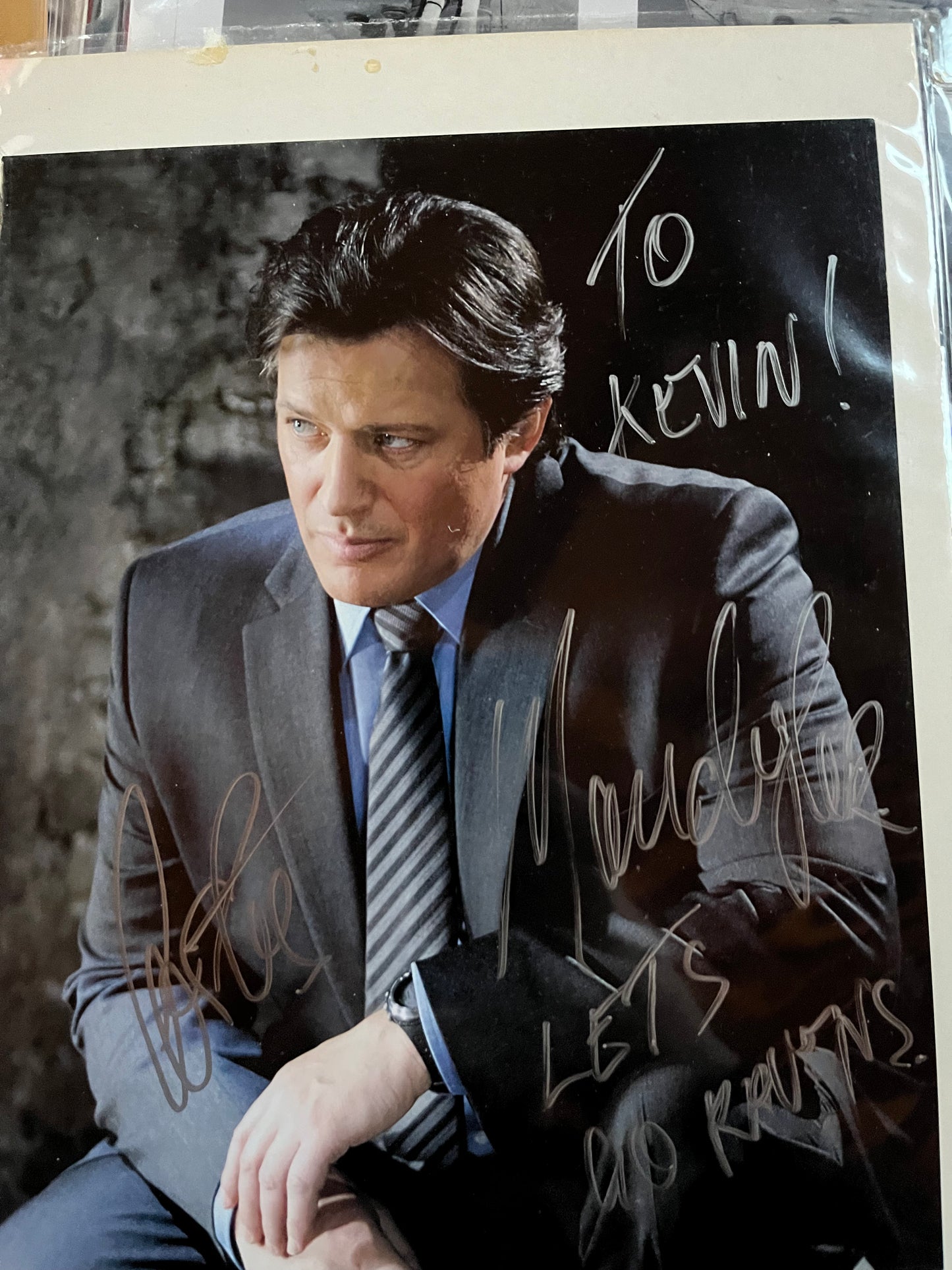COSTAS MANDYLOR, autograph