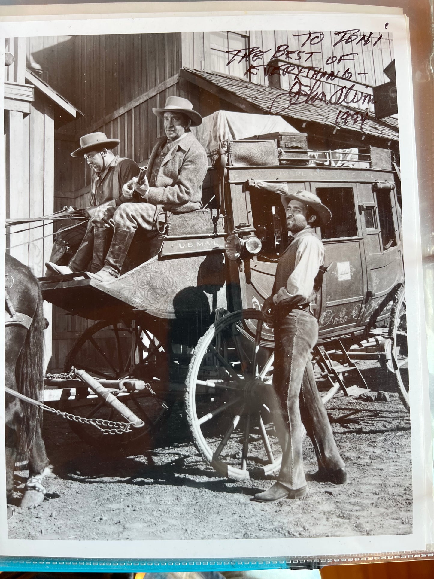 JOHN ALVIN, autograph