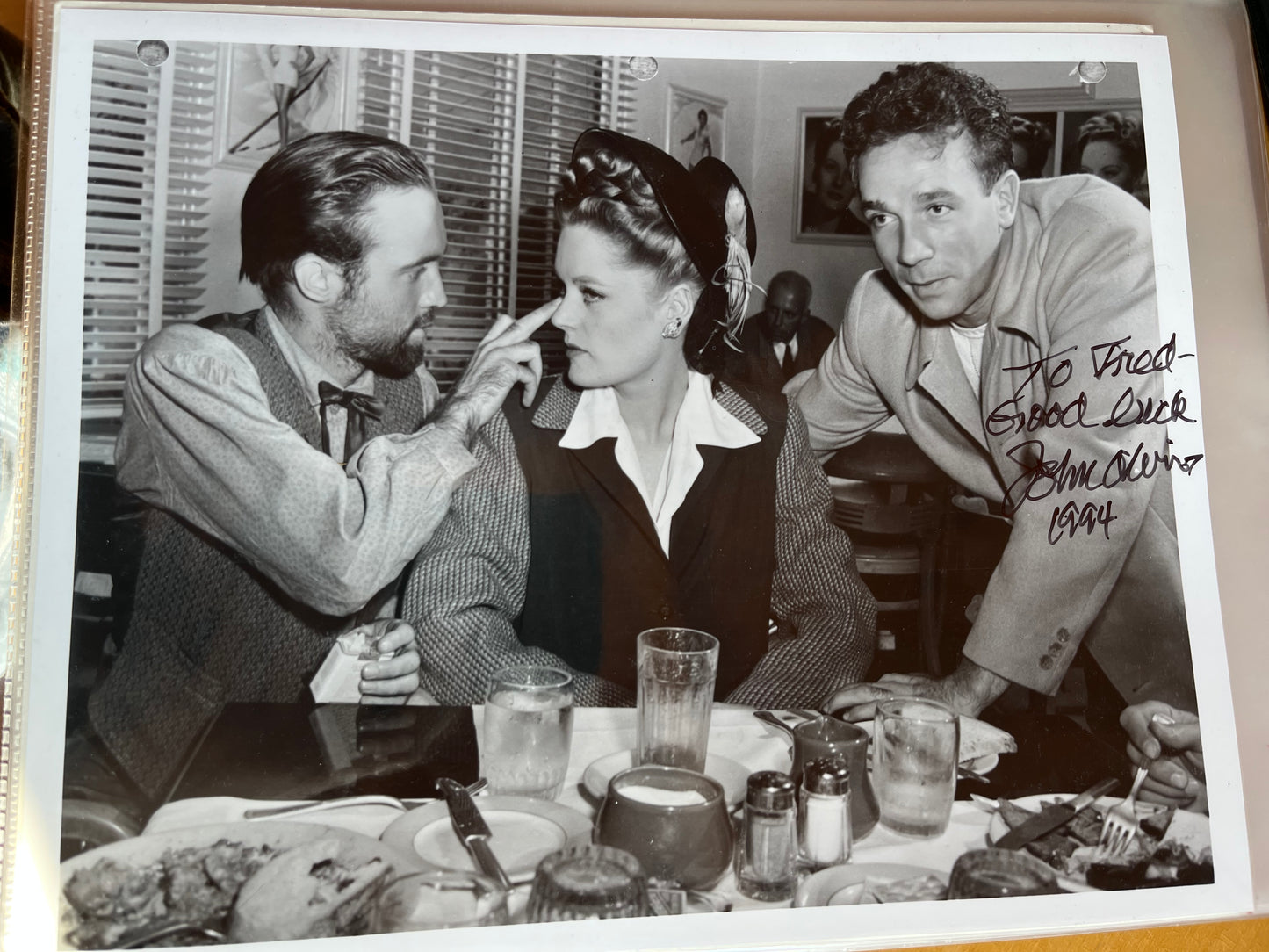 JOHN ALVIN, The Very Thought of You (1945) autograph