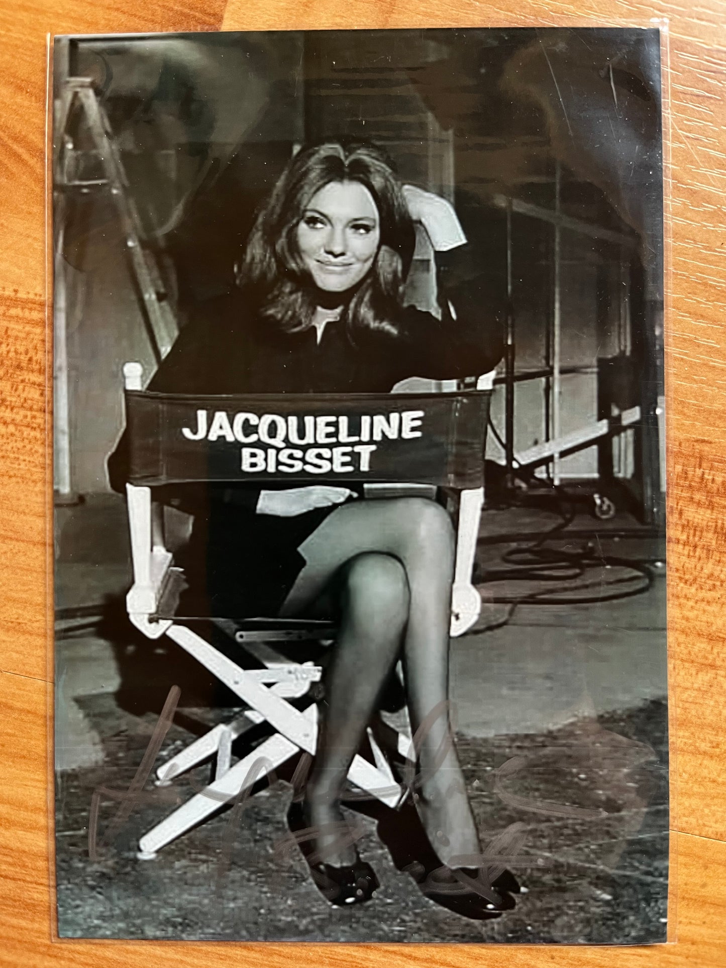 JACQUELINE BISSET, actress, autograph
