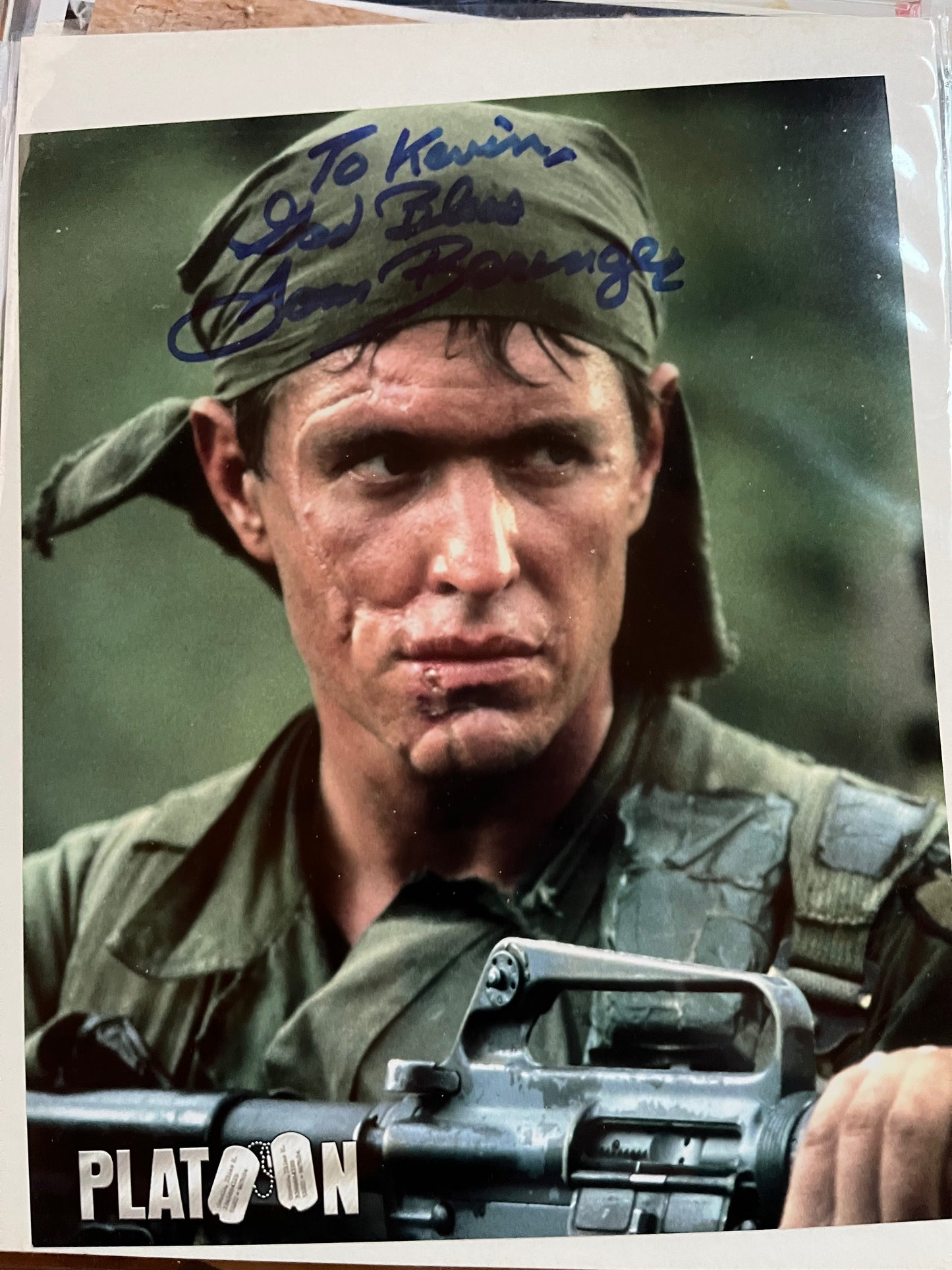 TOM BERENGER, Major League, Gettysburg, Platoon, autograph