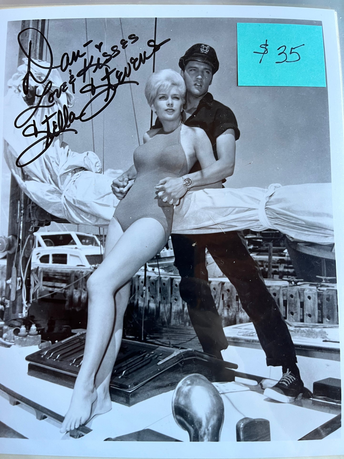 STELLA STEVENS, actress, autograph