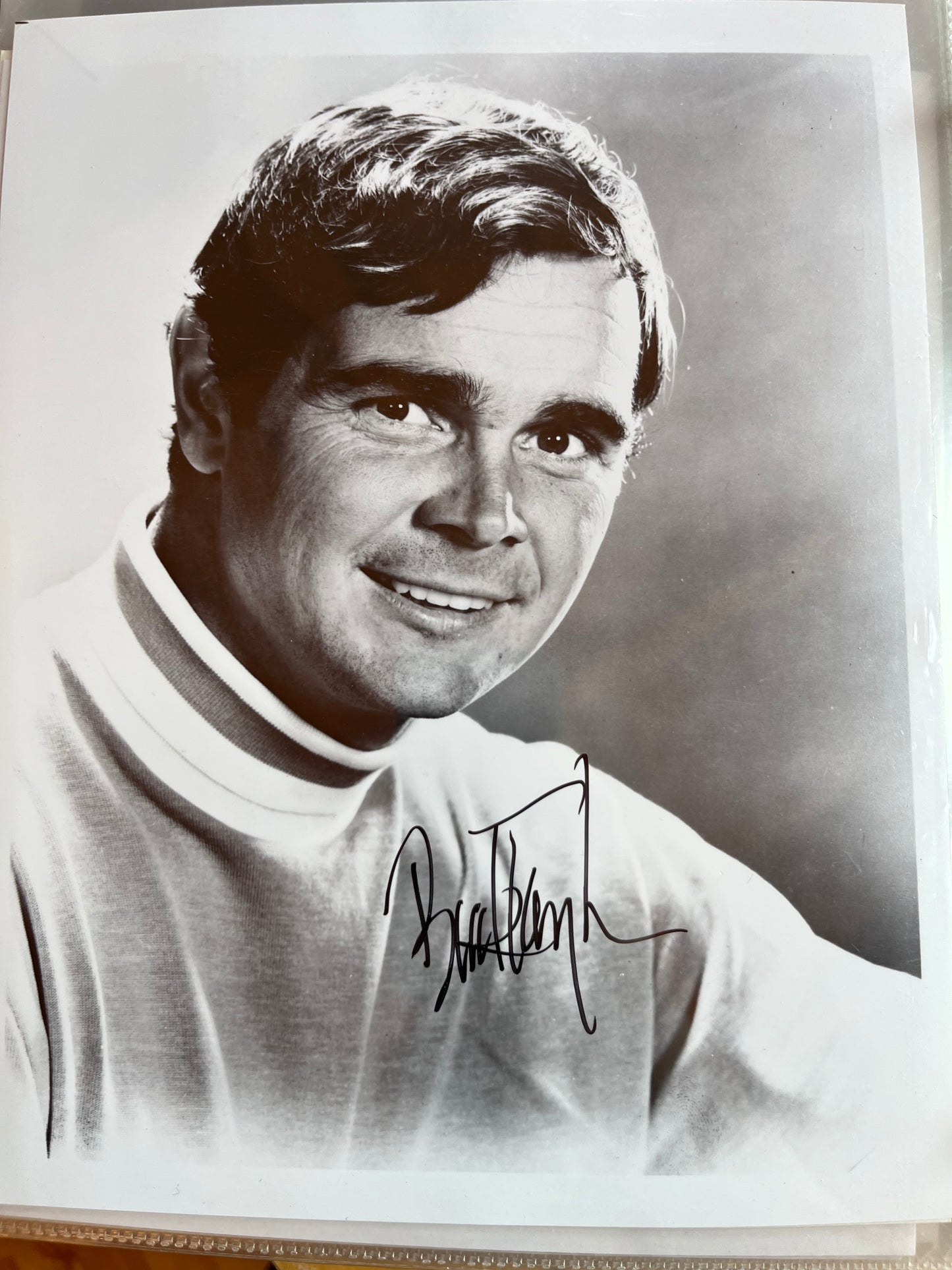 BUCK TAYLOR, actor from GUNSMOKE, autograph