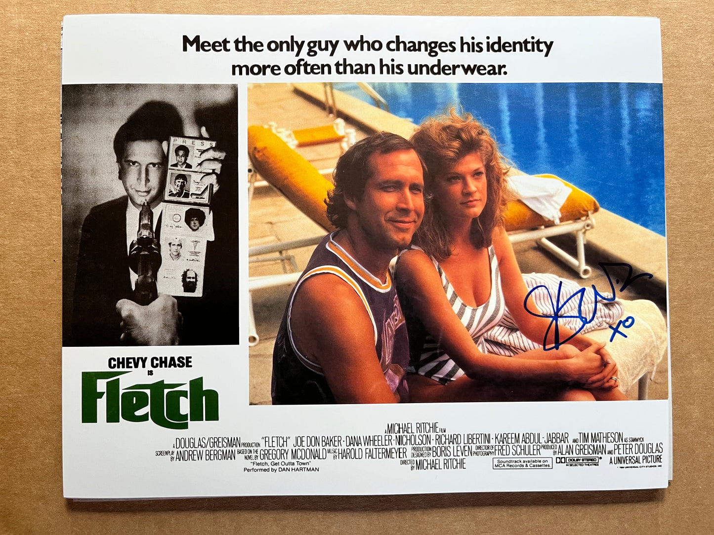 DANA WHEELER-NICHOLSON, Tombstone, Fletch, autograph