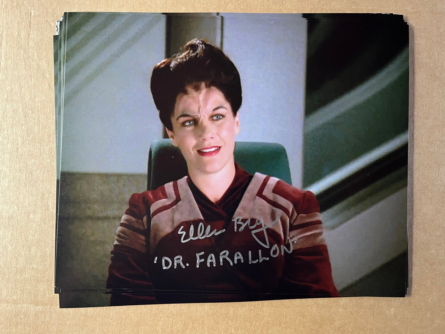 ELLEN BRY, Spider-Man TV actress and Star Trek TNG, autograph