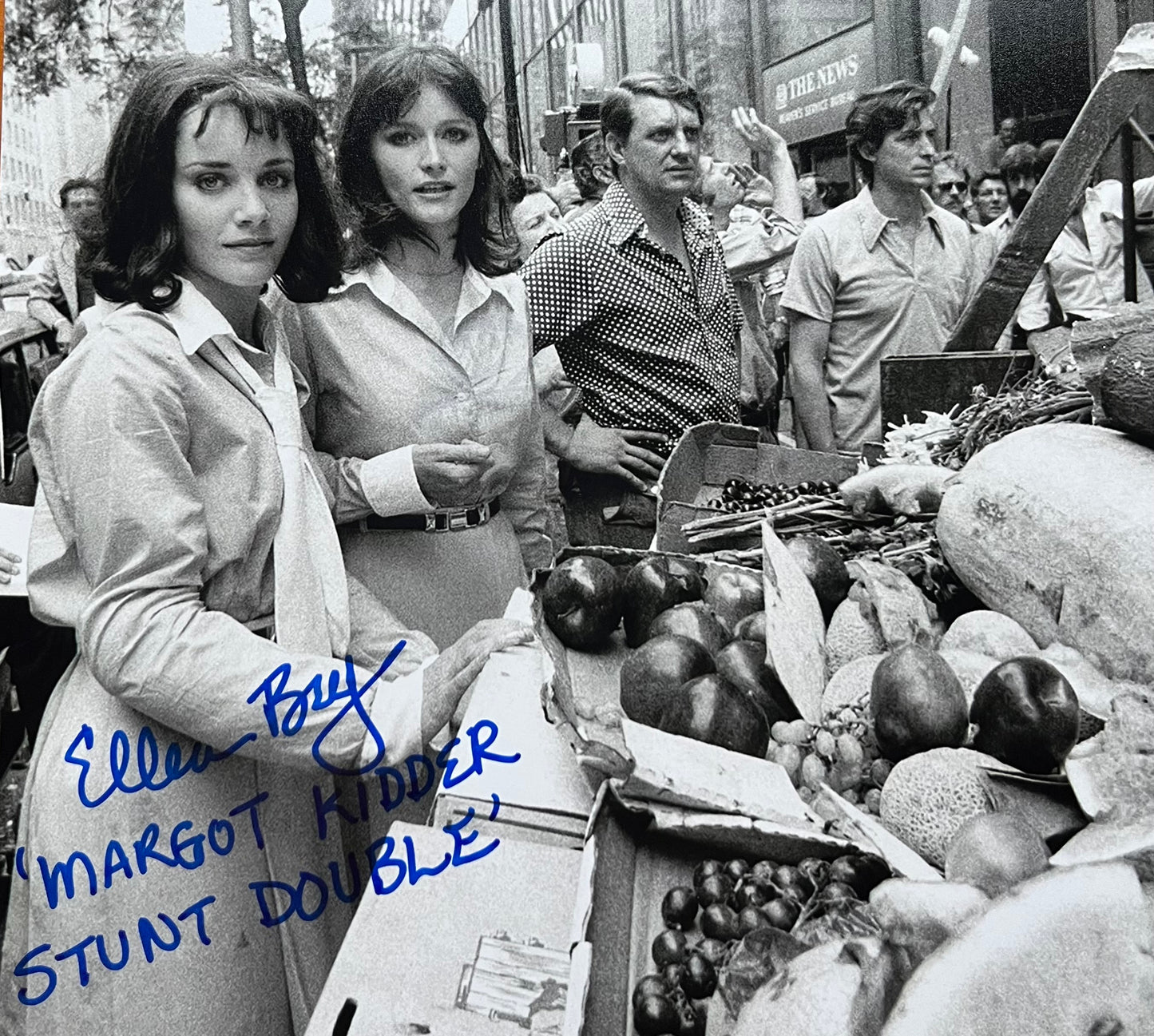 ELLEN BRY, Stuntwoman for SUPERMAN, Spider-Man actress, autograph