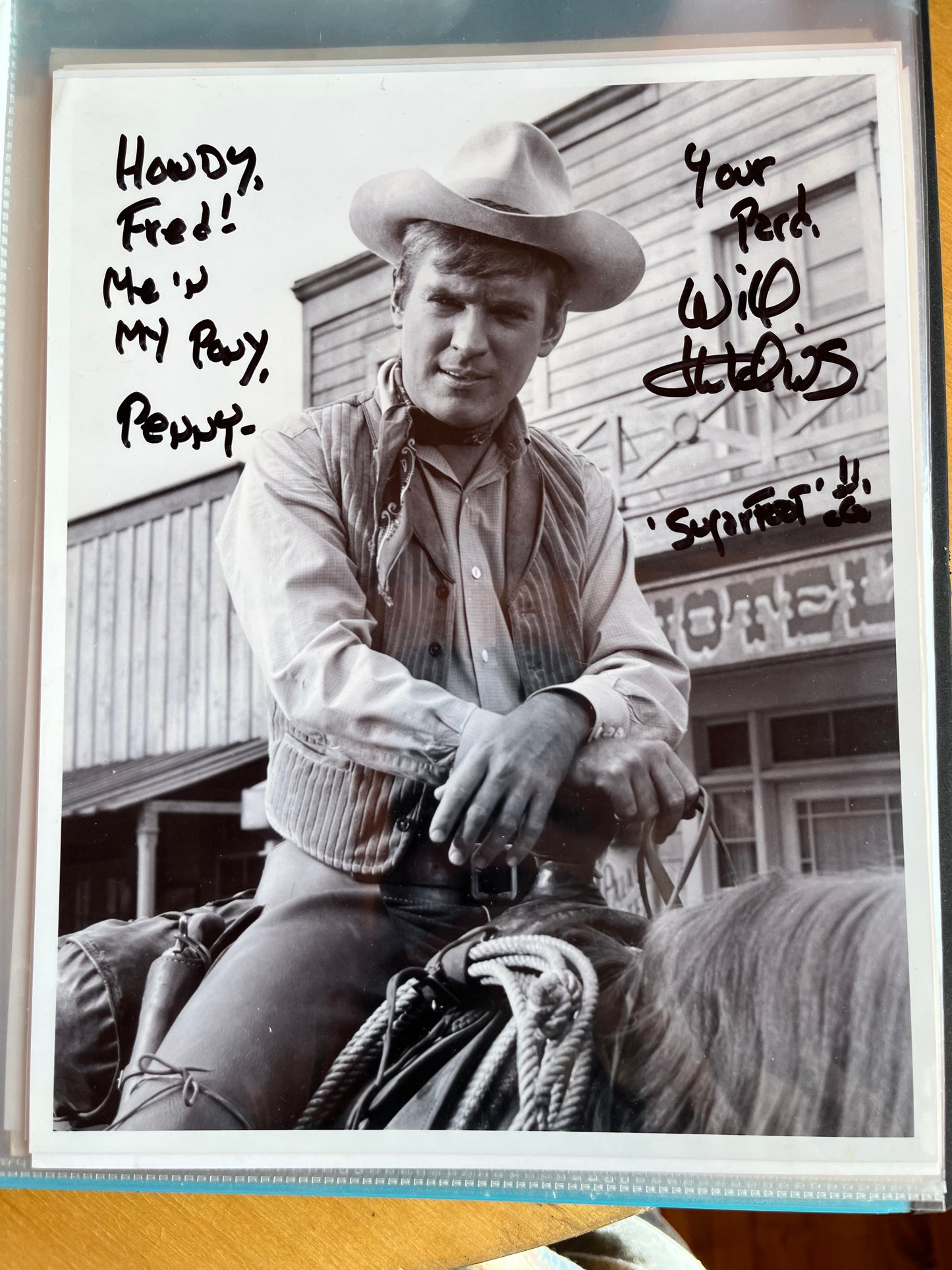 WILL HUTCHINS, Sugarcoat TV star, autograph