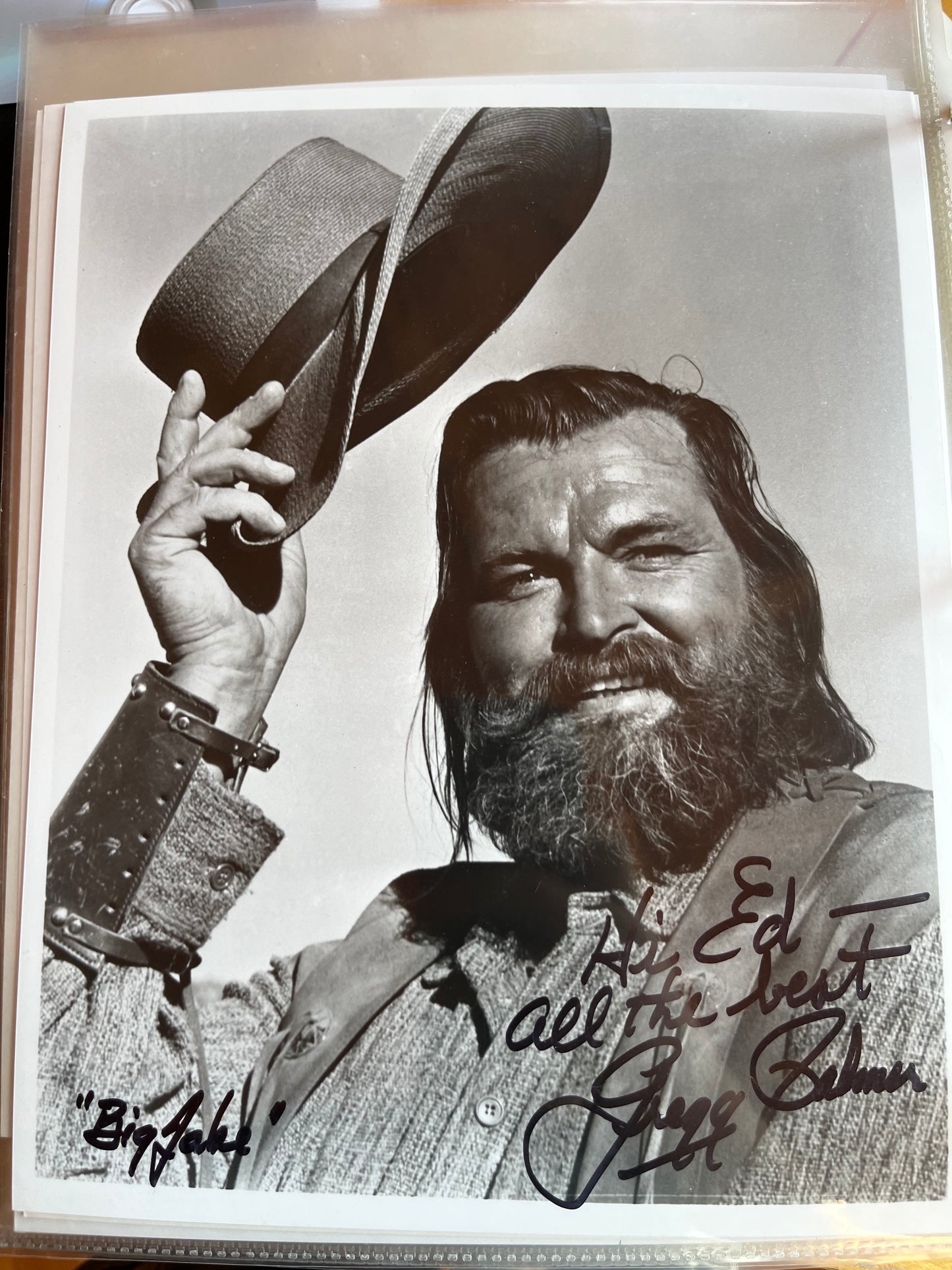 GREGG PALMER, actor, autograph