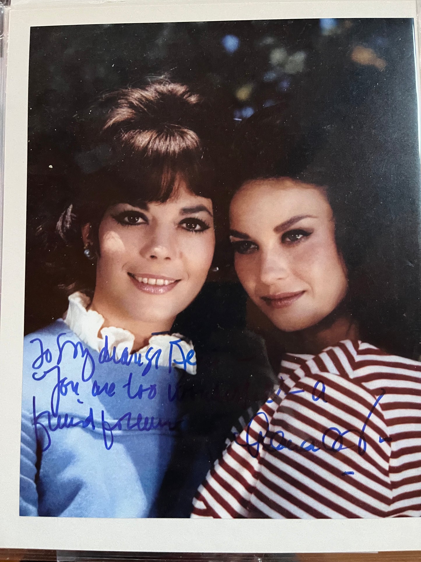 LANA WOOD, 007 Bond girl, sister of Natalie Wood, autograph
