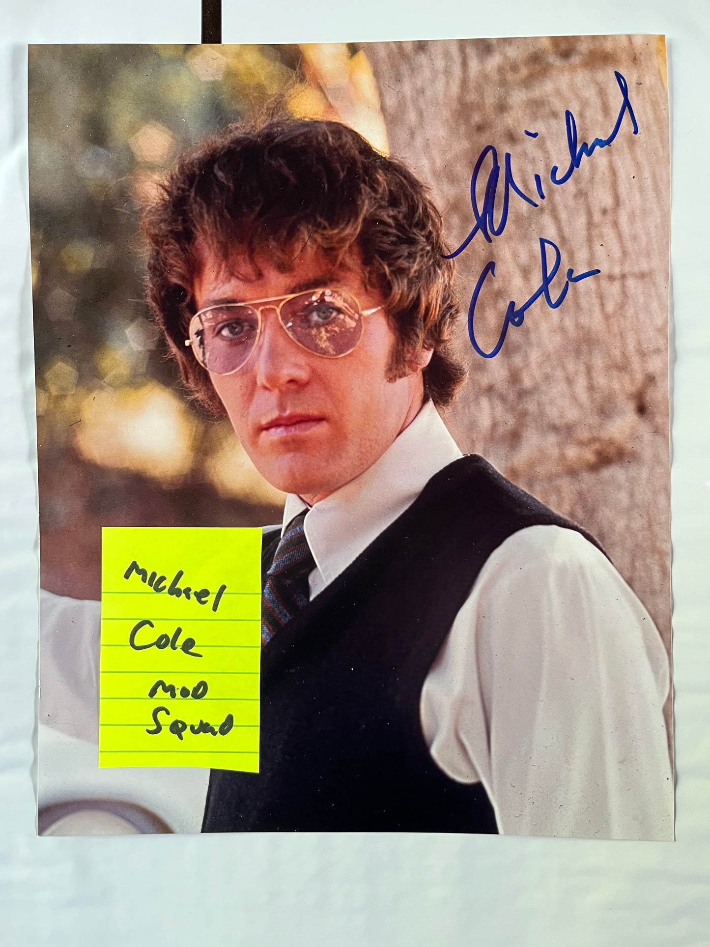 MICHAEL COLE of The Mod Squad, autograph