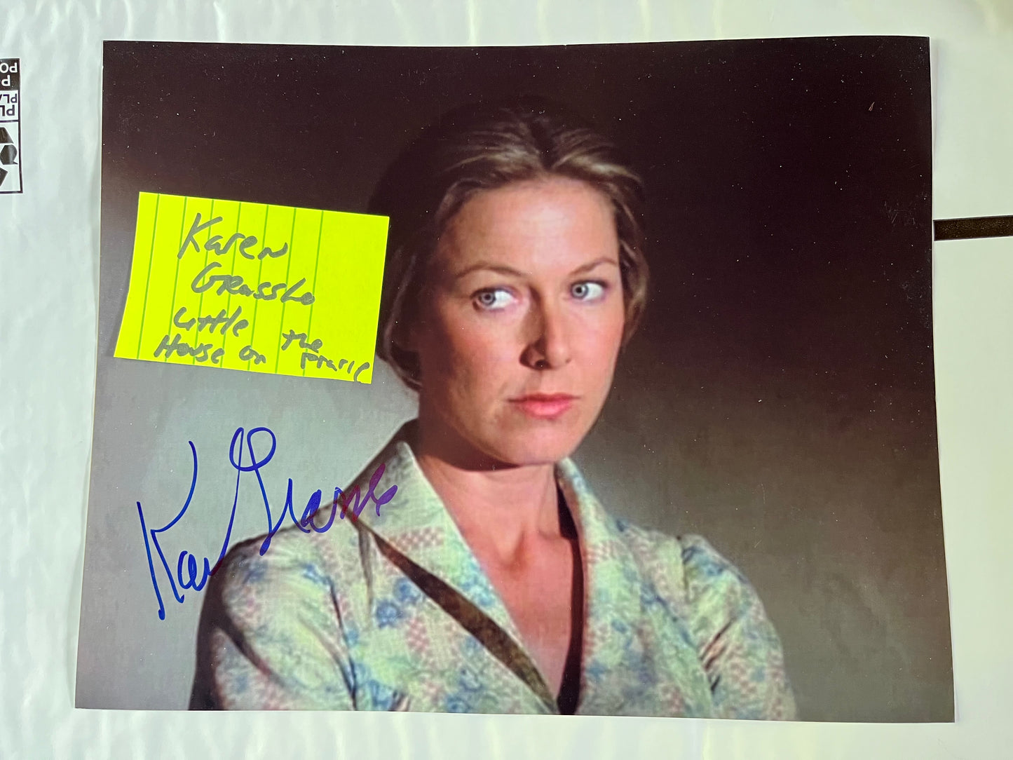 KAREN GRASSLE, Little House on the Prairie, autograph