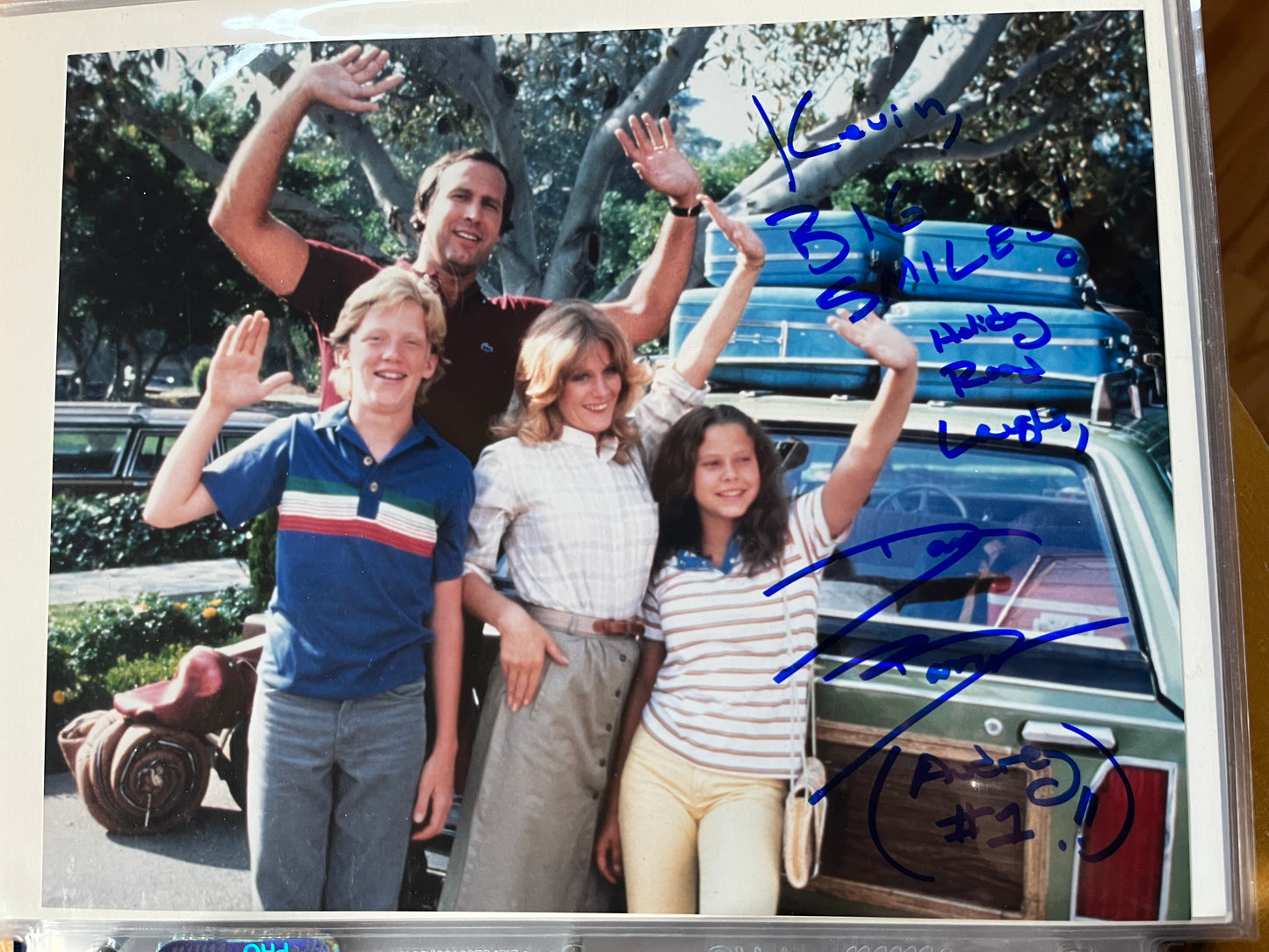 DANA BARRON, National Lampoon's Vacation, autograph