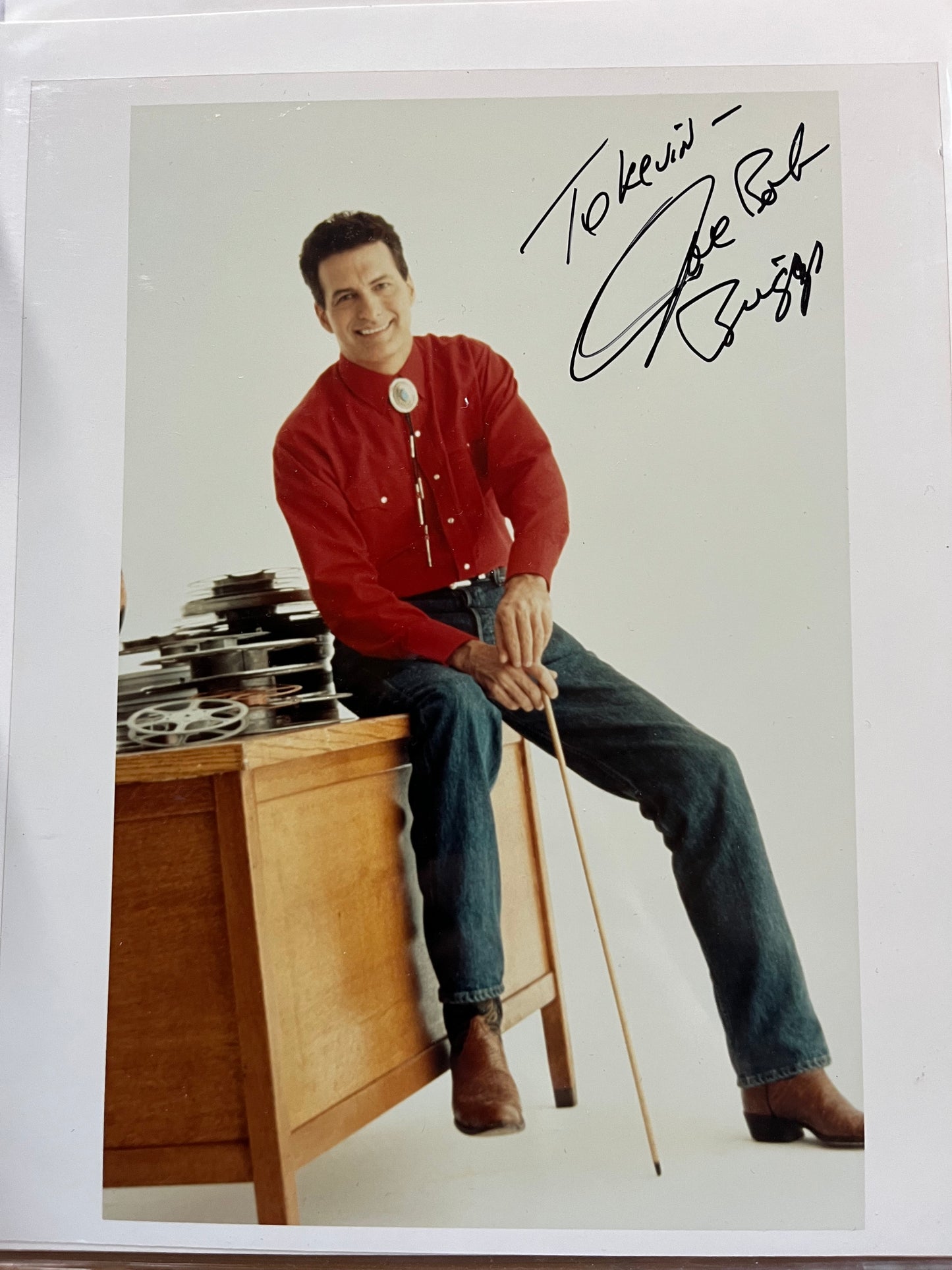 JOE BOB BRIGGS, autograph