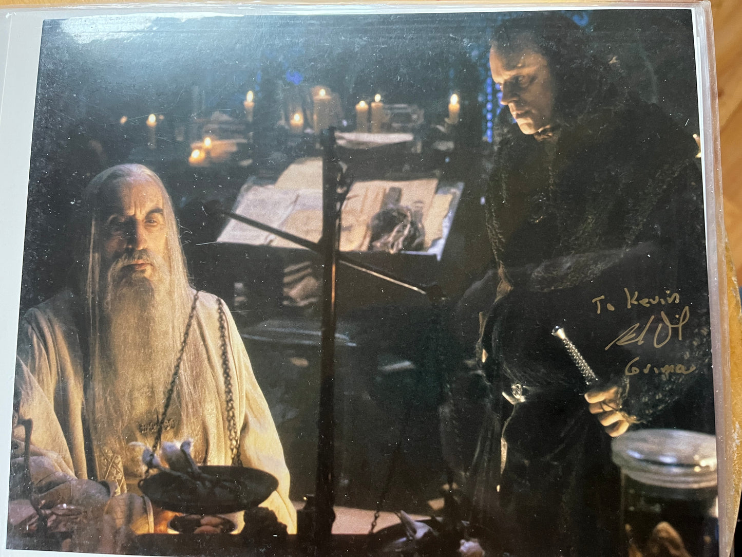 BRAD DOURIF, Lord of the Rings, autograph