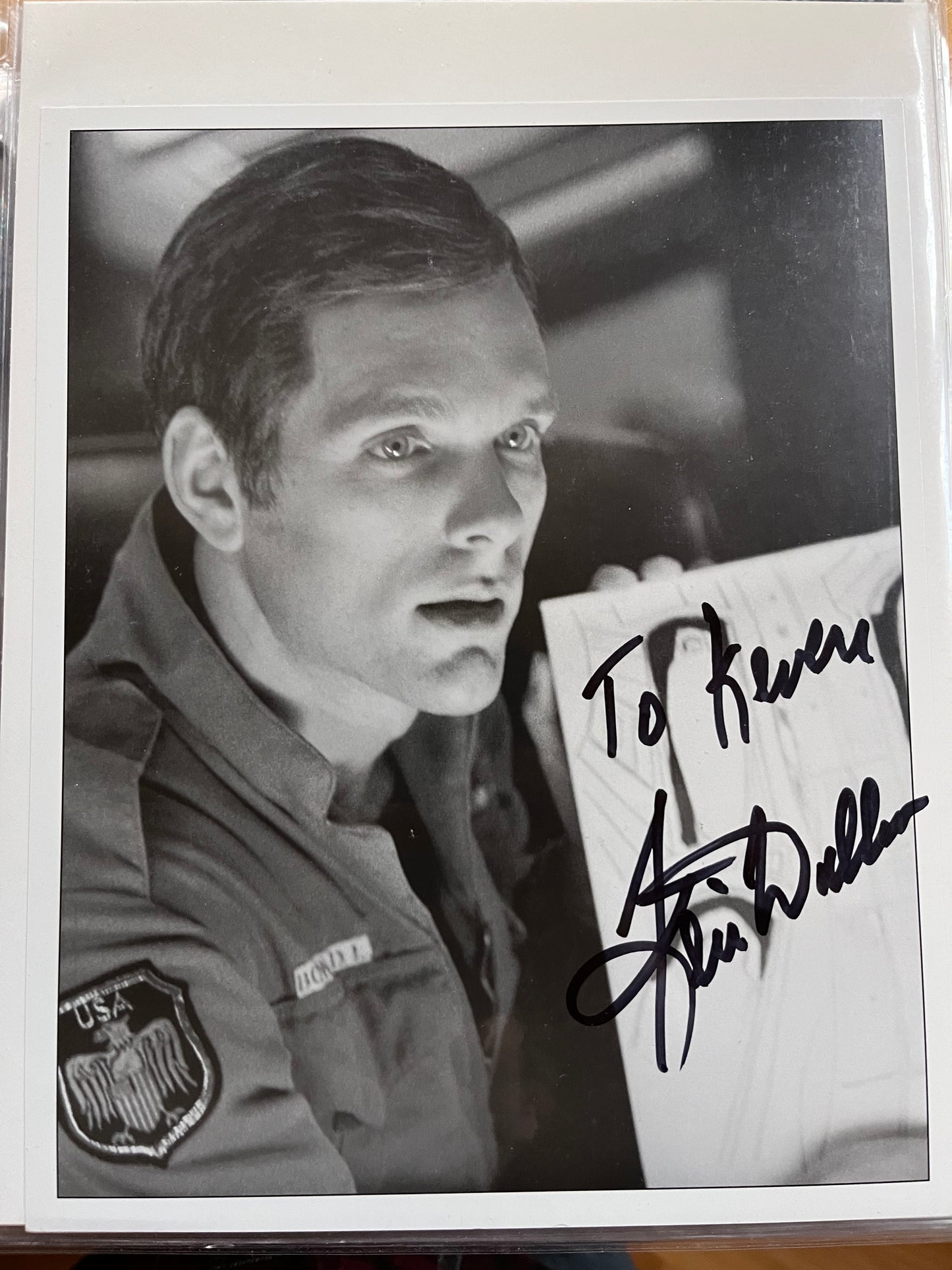 KEIR DULLEA, 2001 A Space Odyssey, autograph