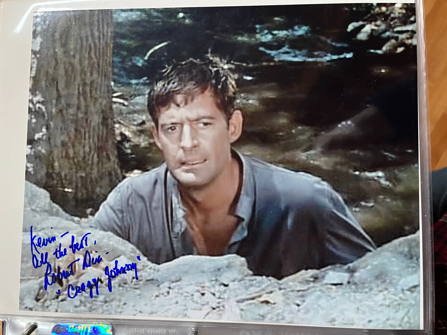 ROBERT DIX, actor, autograph