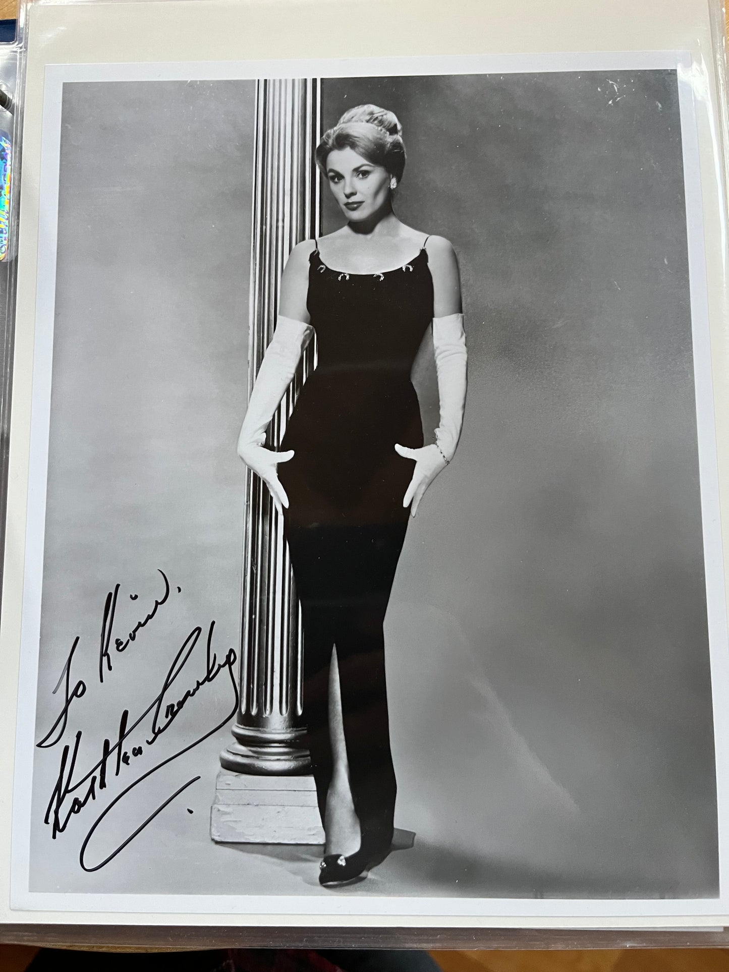 KATHLEEN CROWLEY, Target Earth, Maverick, autograph