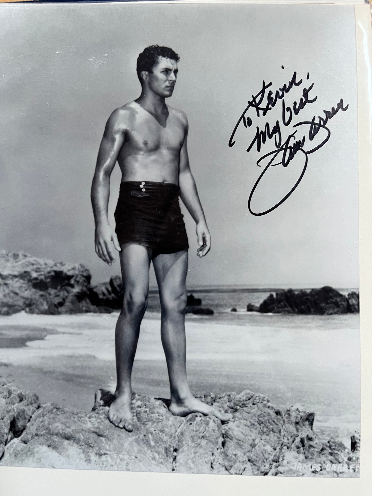 JAMES DARREN, The Time Tunnel, T.J. Hooker, autograph