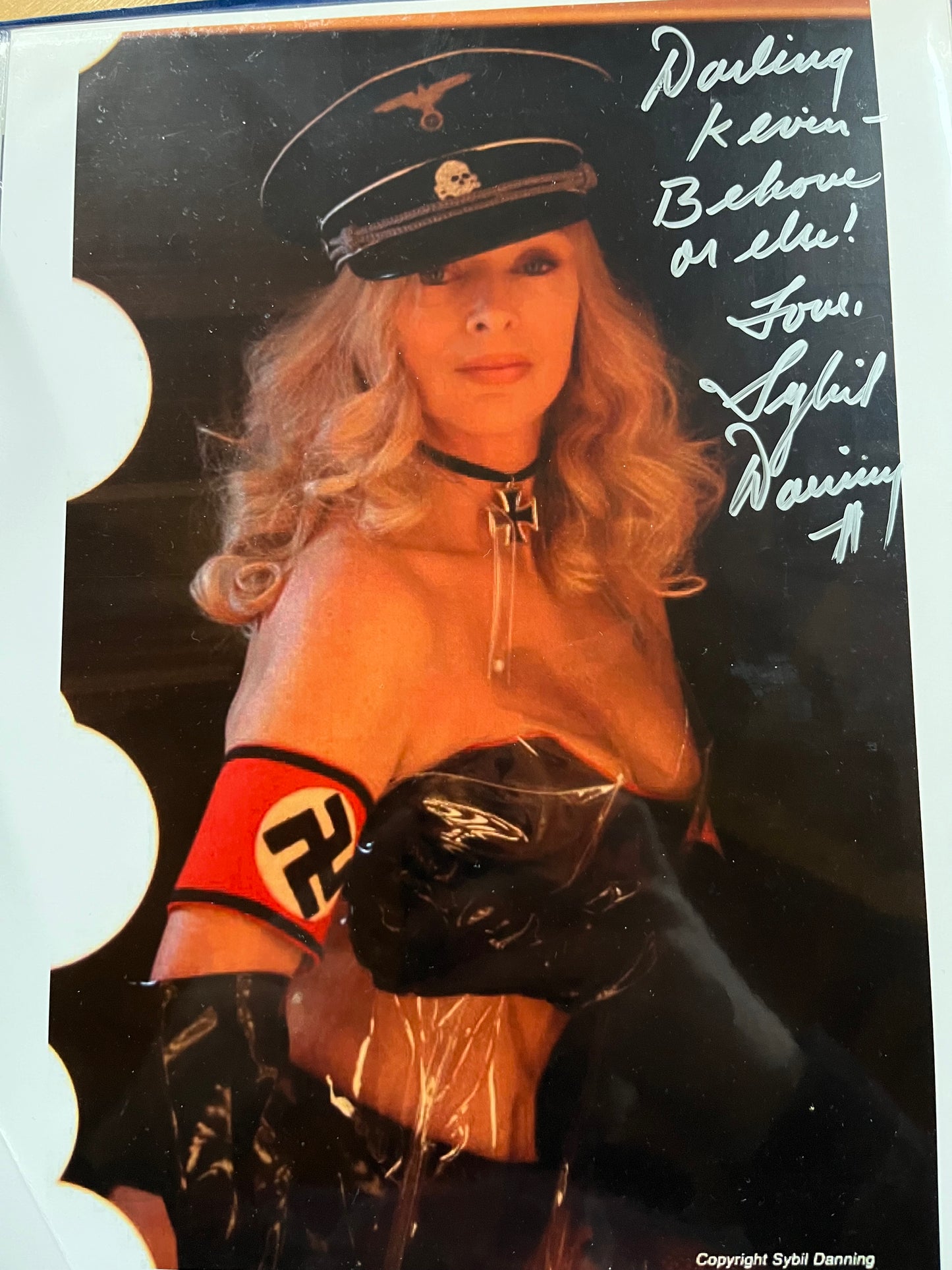 SYBIL DANNING, autograph