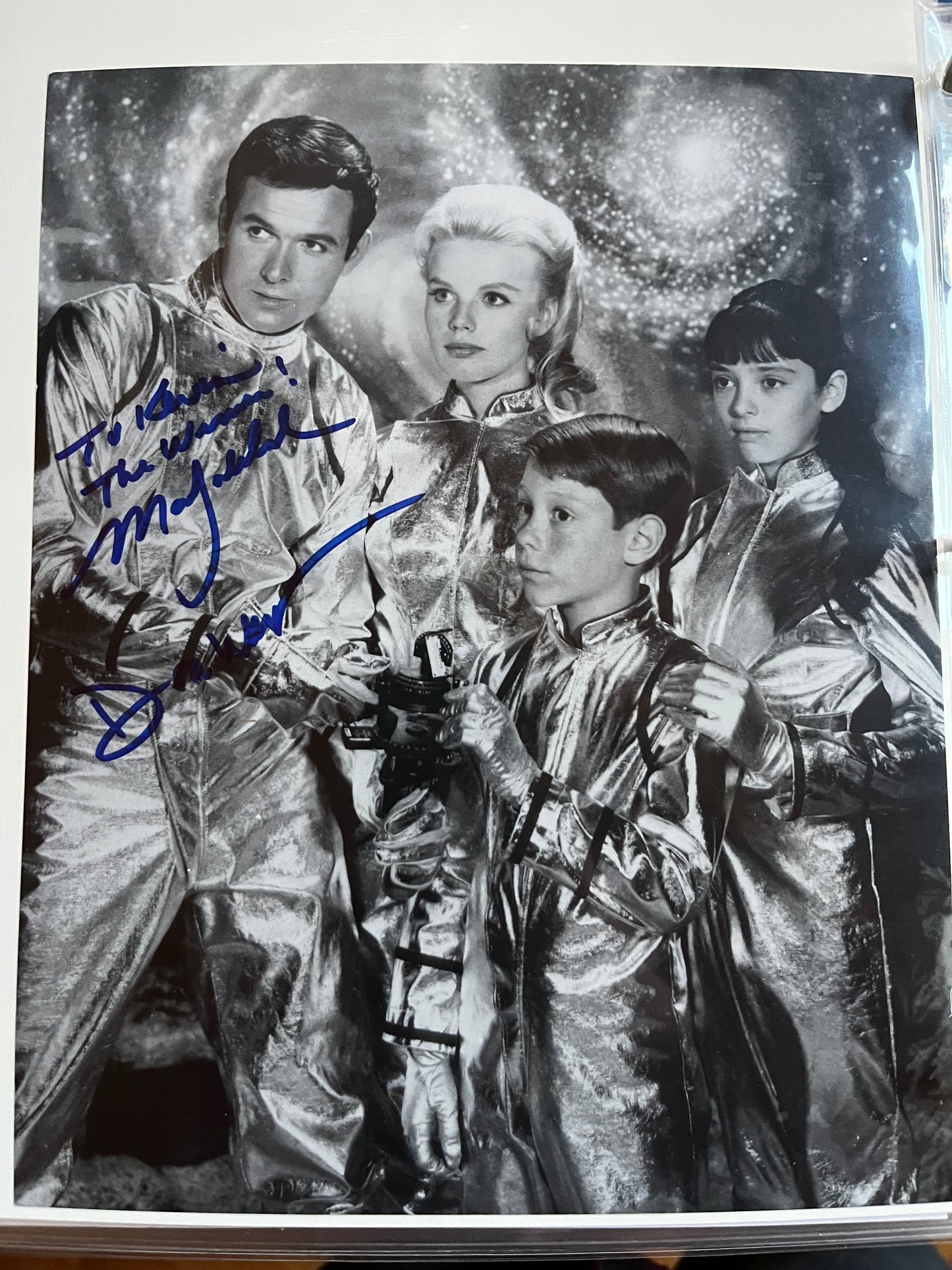 MARK GODDARD, Lost in Space, autograph