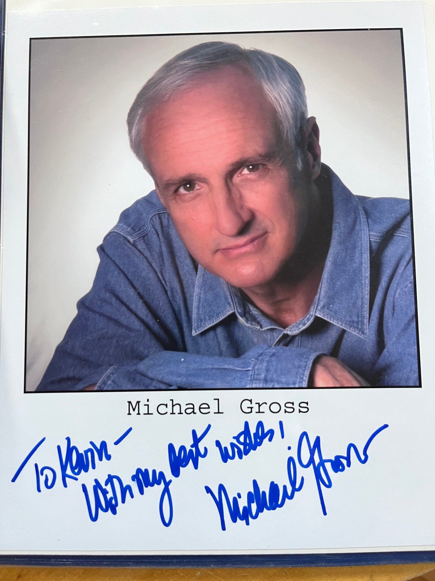 Michael Gross, TREMORS franchise, autograph