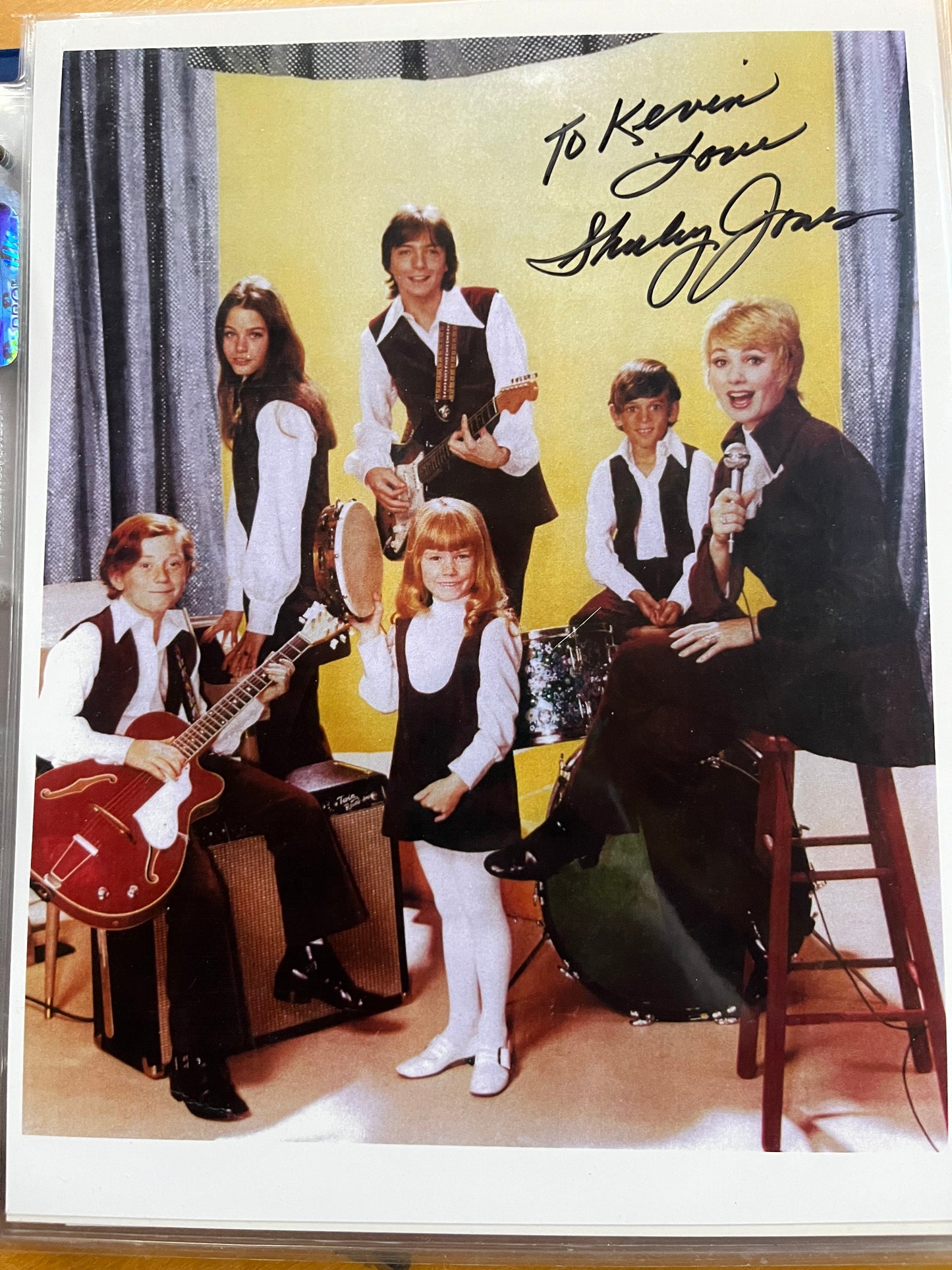 SHIRLEY JONES, The Partridge Family, autograph