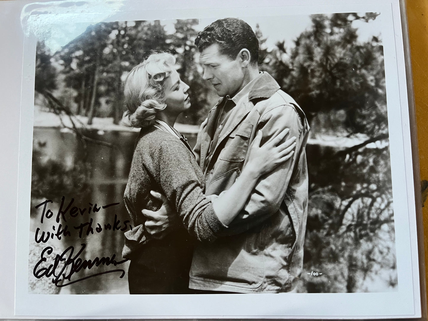 ED KEMMER, Space Patrol, The Twilight Zone, autograph