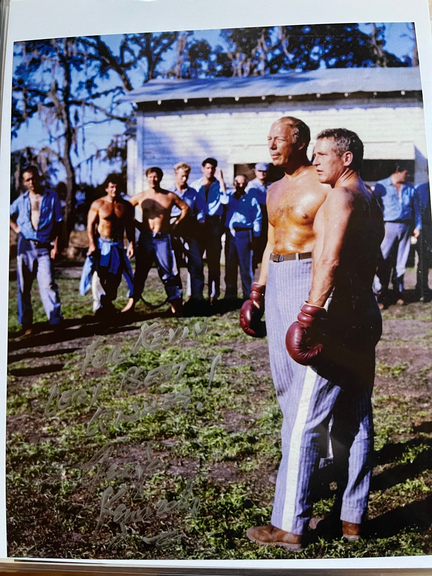 GEORGE KENNEDY, Cool Hand Luke, autograph