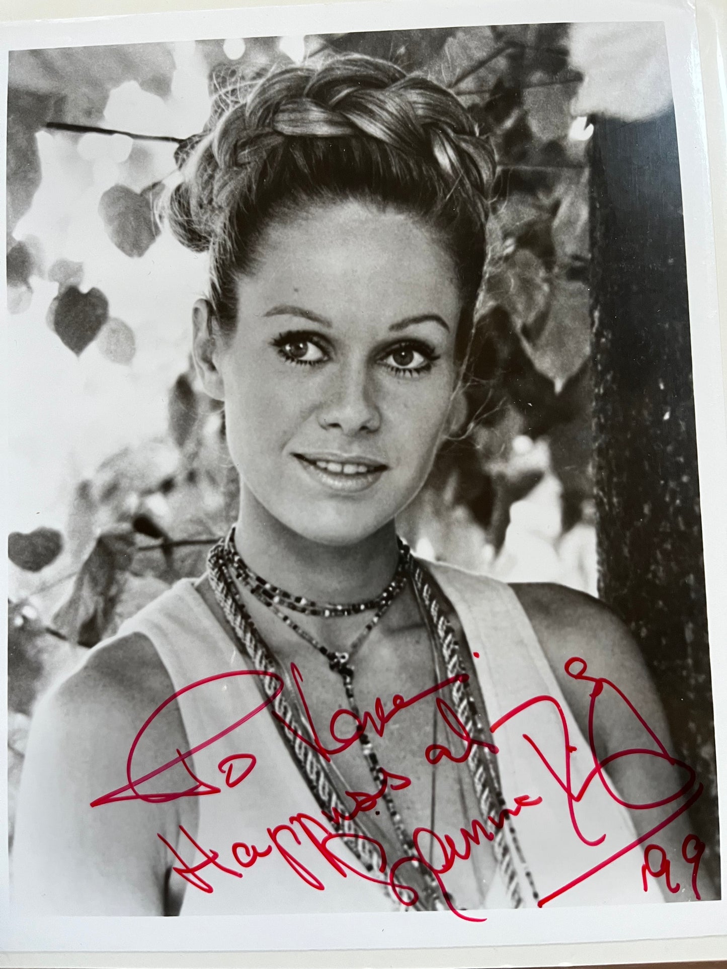 SUZANNA LEIGH, The Lost Continent, Lust for a Vampire, autograph