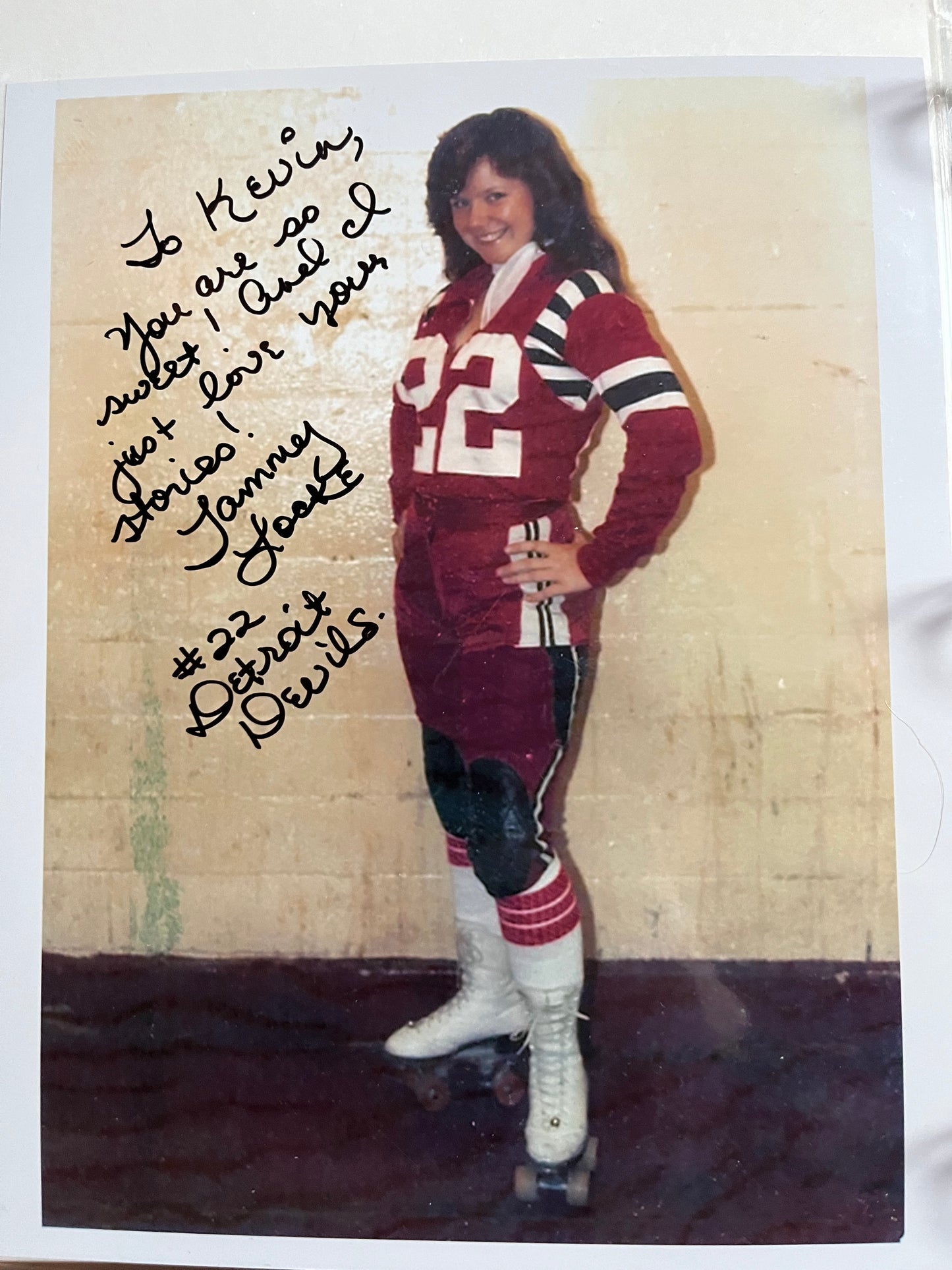 TAMMY LOCKE, The Monroes, autograph