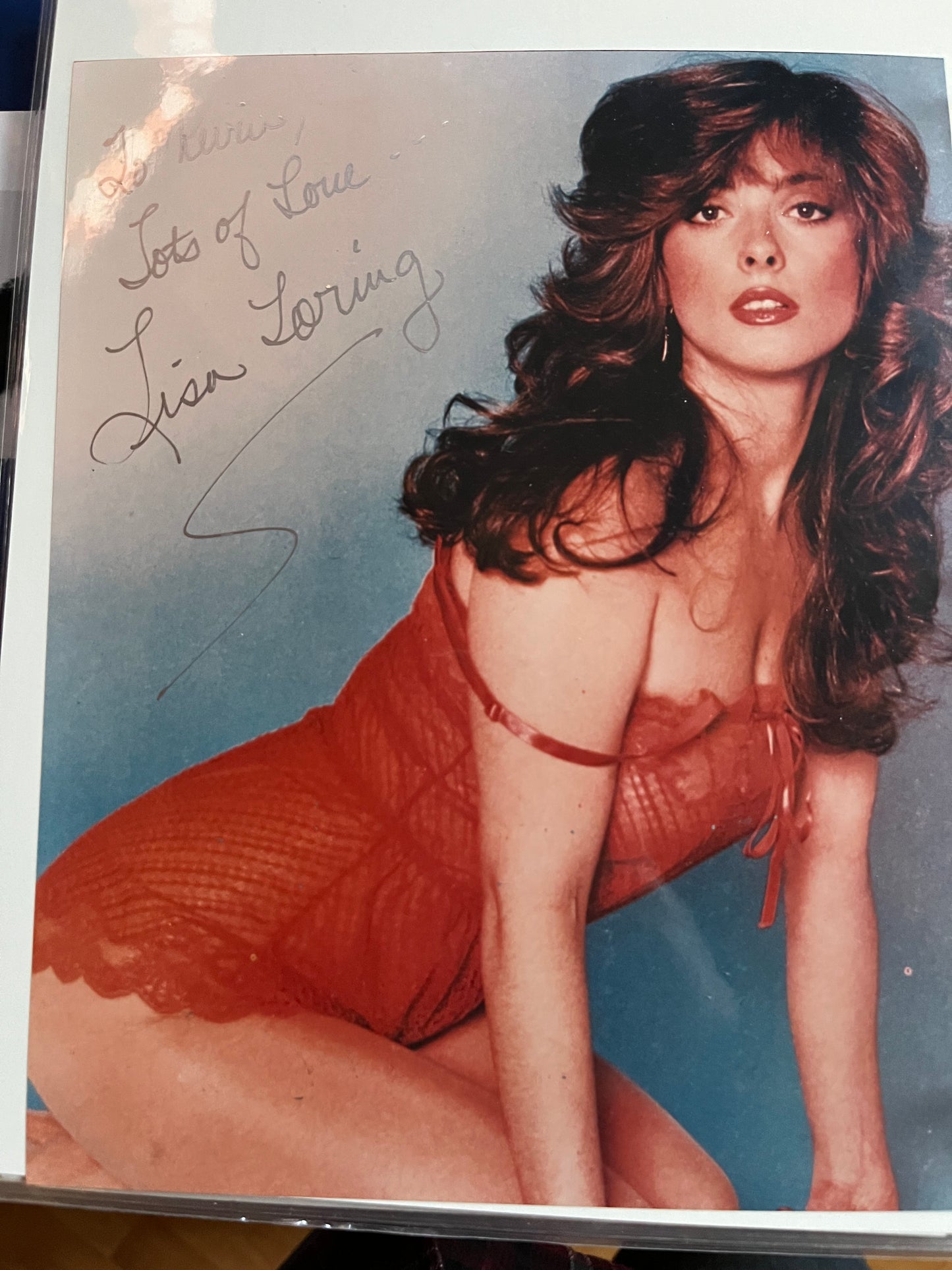 LISA LORING, Wednesday on TV's The Addams Family, autograph