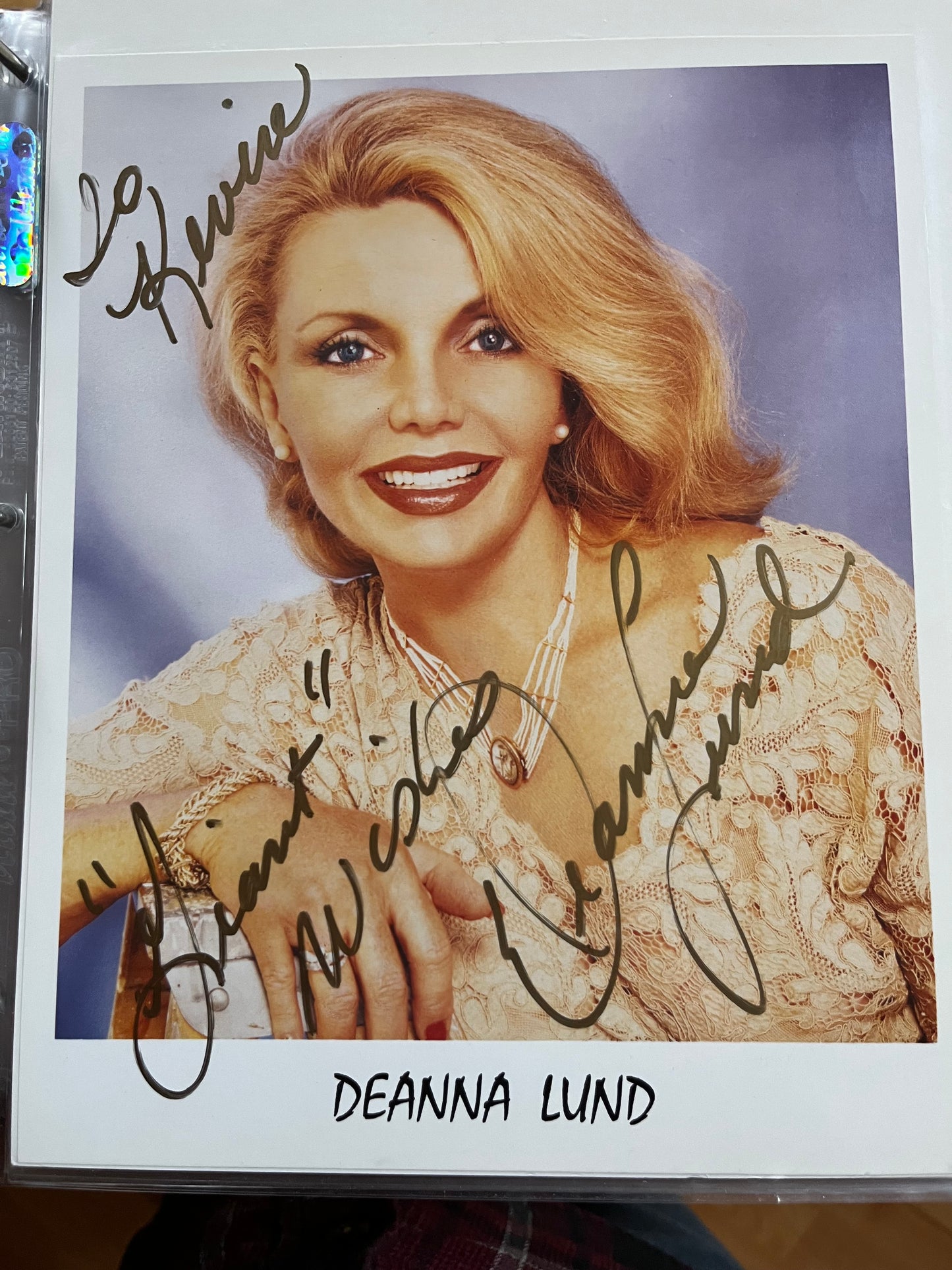 DEANNA LUND, Land of the Giants, autograph