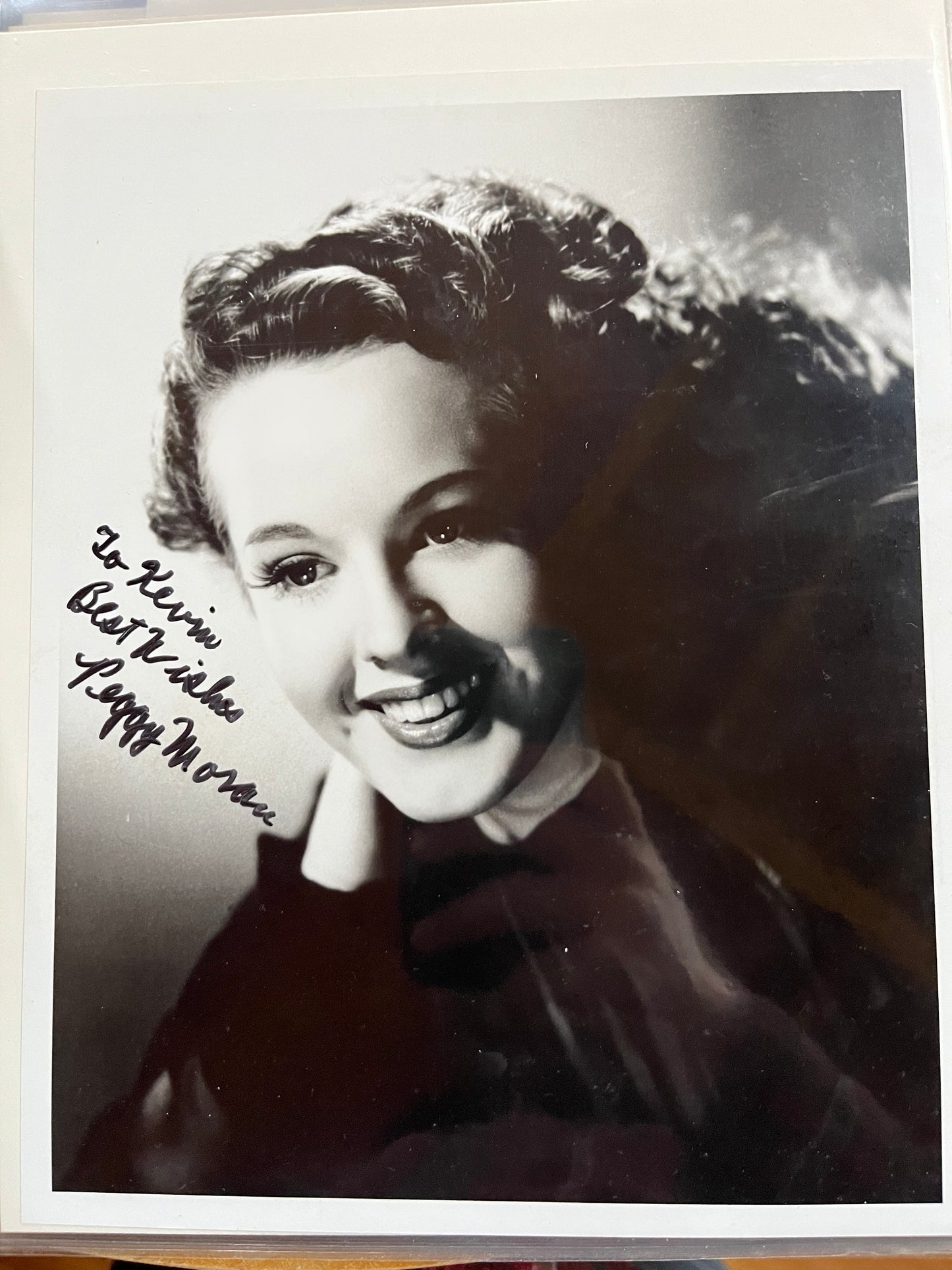 PEGGY MORAN, The Mummy's Hand, Horror Island, autograph
