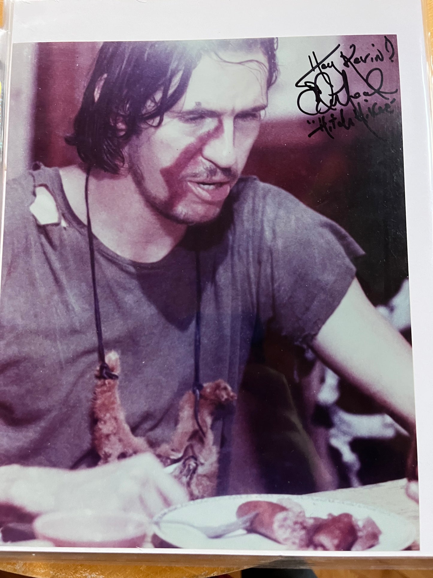 EDWIN NEAL, Texas Chainsaw Massacre, autograph