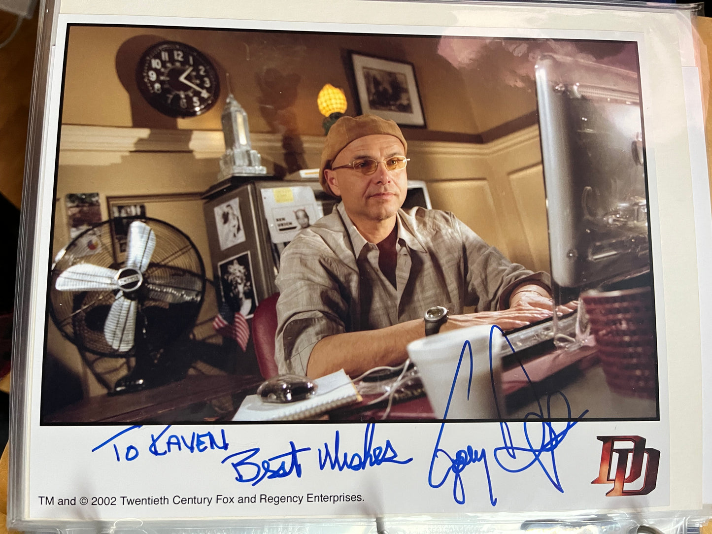 GARY FOSTER, producer of Daredevil (2003), autograph