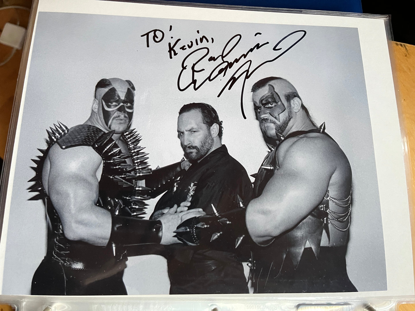 PAUL ELERING, manager for The Road Warriors, Wrestler, autograph