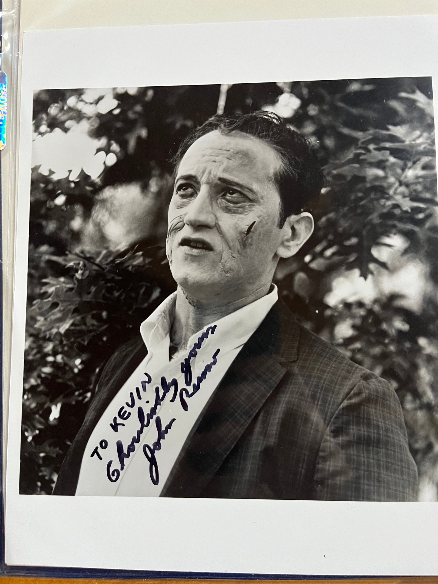 JOHN RUSSO, screenwriter and actor NIGHT OF THE LIVING DEAD, autograph