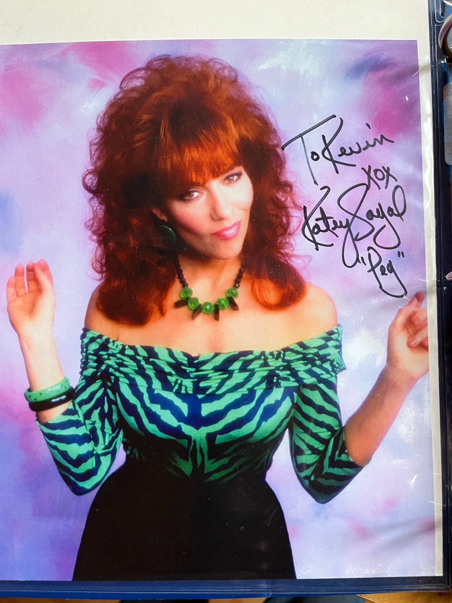 KATY SEGAL, Married with Children TV series, autograph