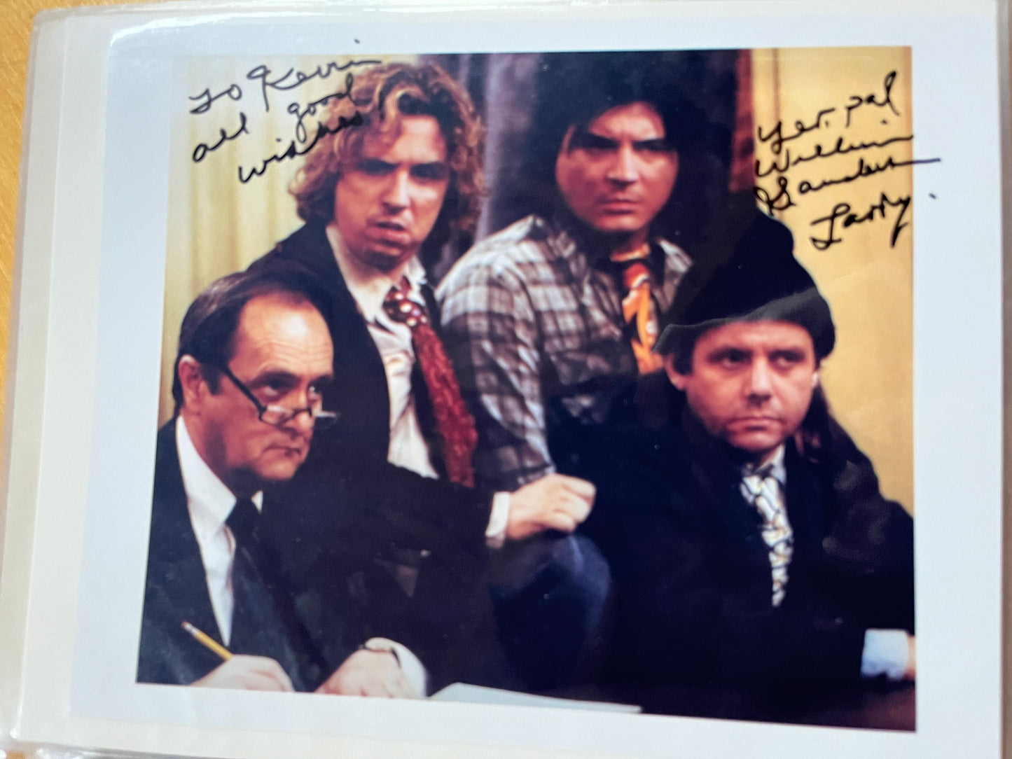 WILLIAM SANDERSON, The Bob Newhart TV Show, autograph