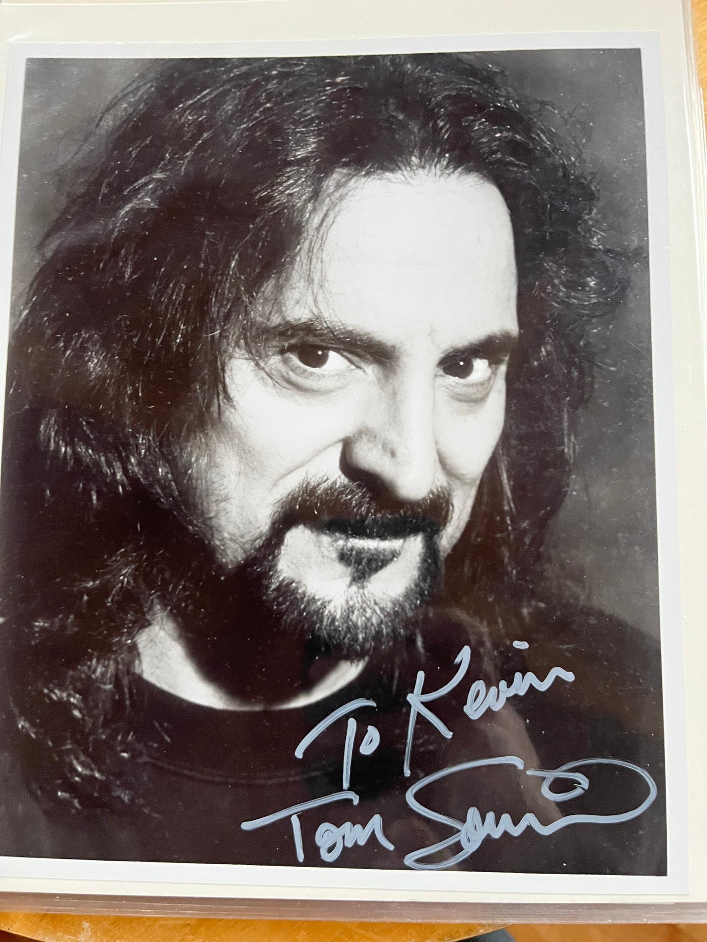 TOM SAVINI, make-up artist and famous zombie, autograph